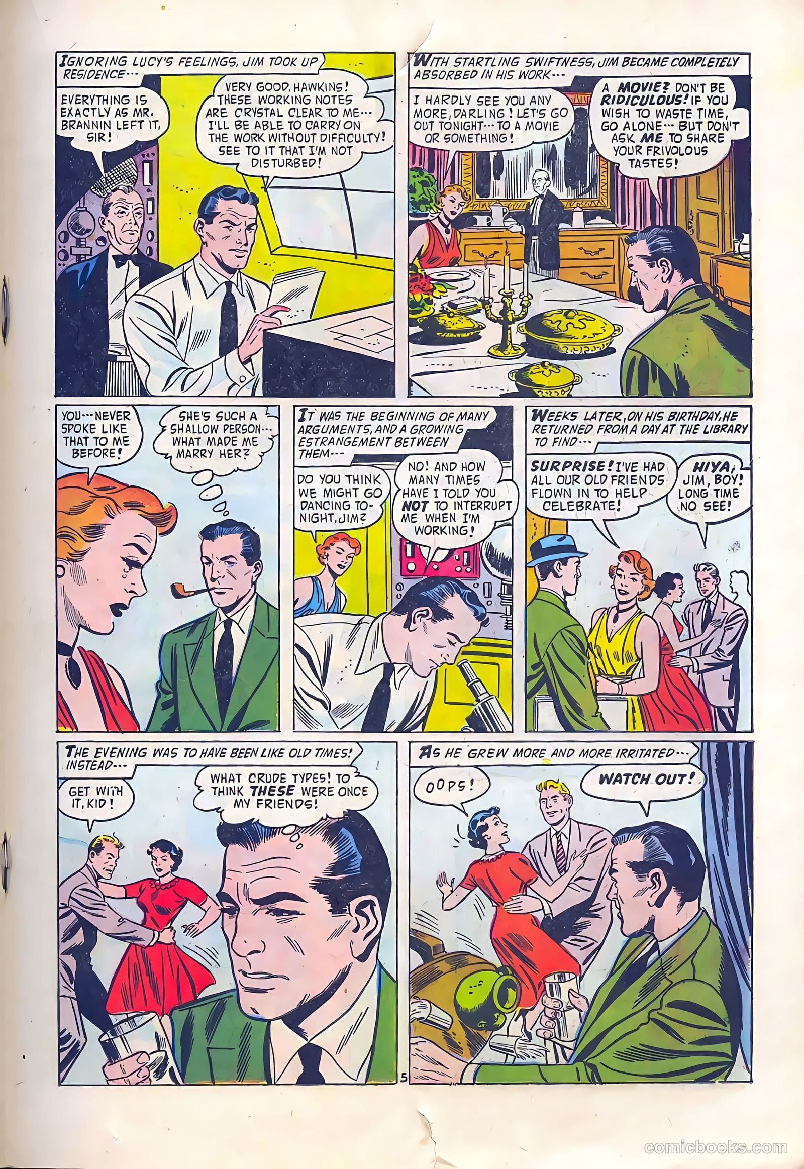 Adventures into the Unknown #86 (1957) — page 19 of 36