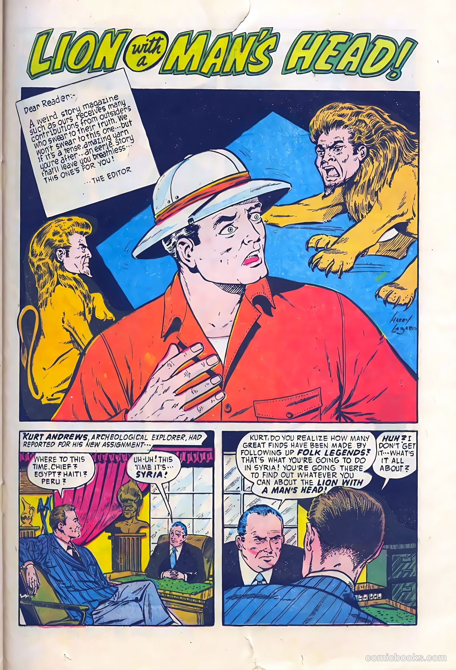 Adventures into the Unknown #86 (1957) — page 25 of 36