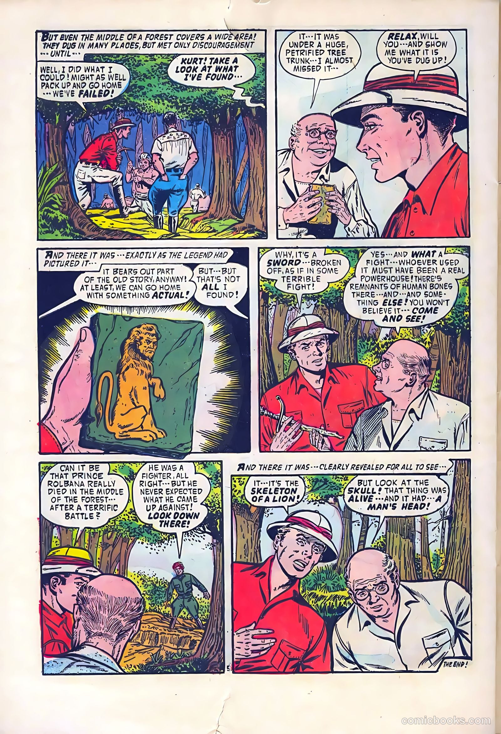 Adventures into the Unknown #86 (1957) — page 30 of 36
