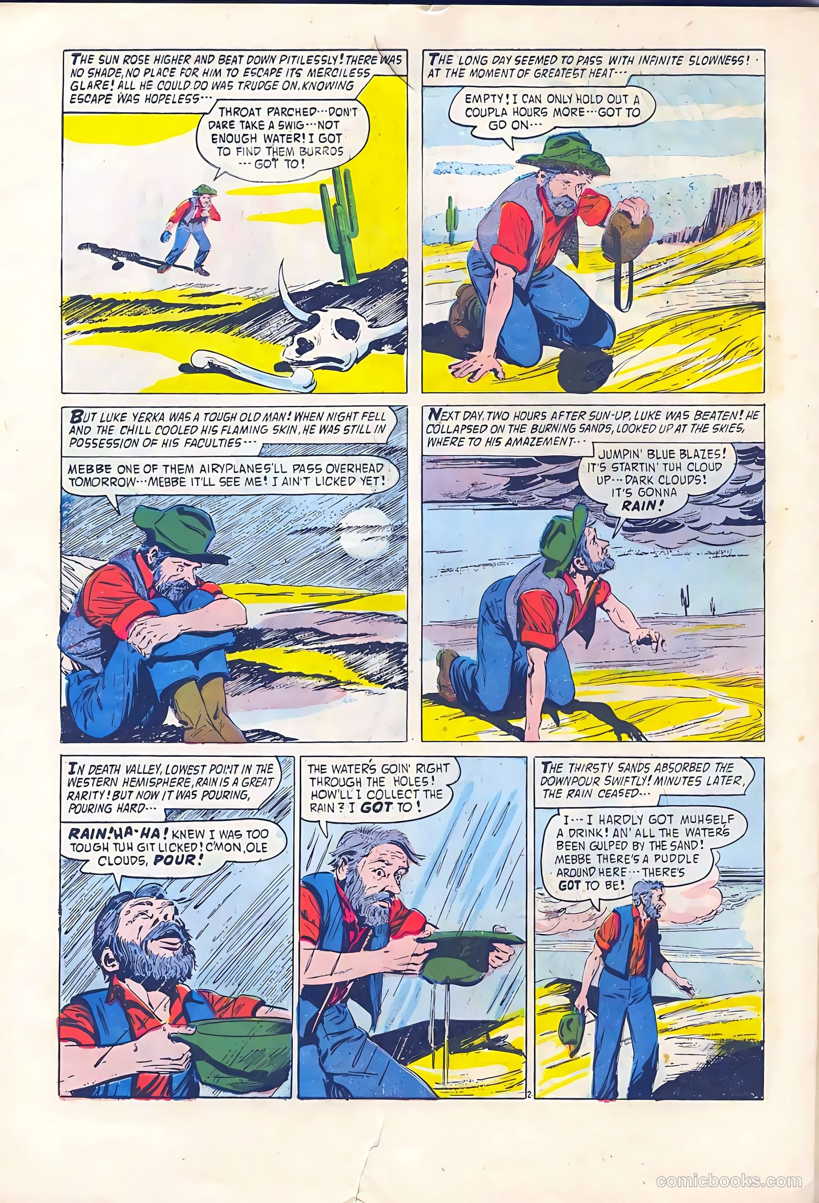 Adventures into the Unknown #86 (1957) — page 32 of 36