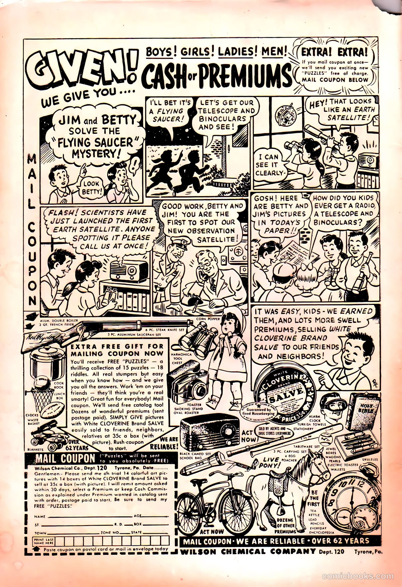 Adventures into the Unknown #87 (1957) — page 2 of 36