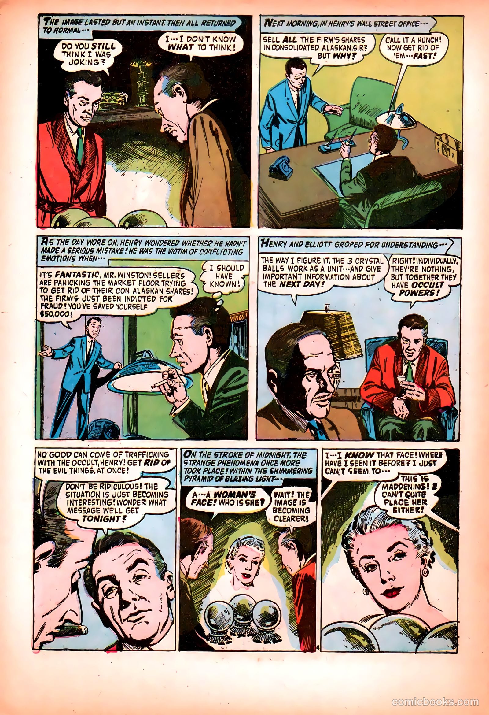 Adventures into the Unknown #87 (1957) — page 6 of 36