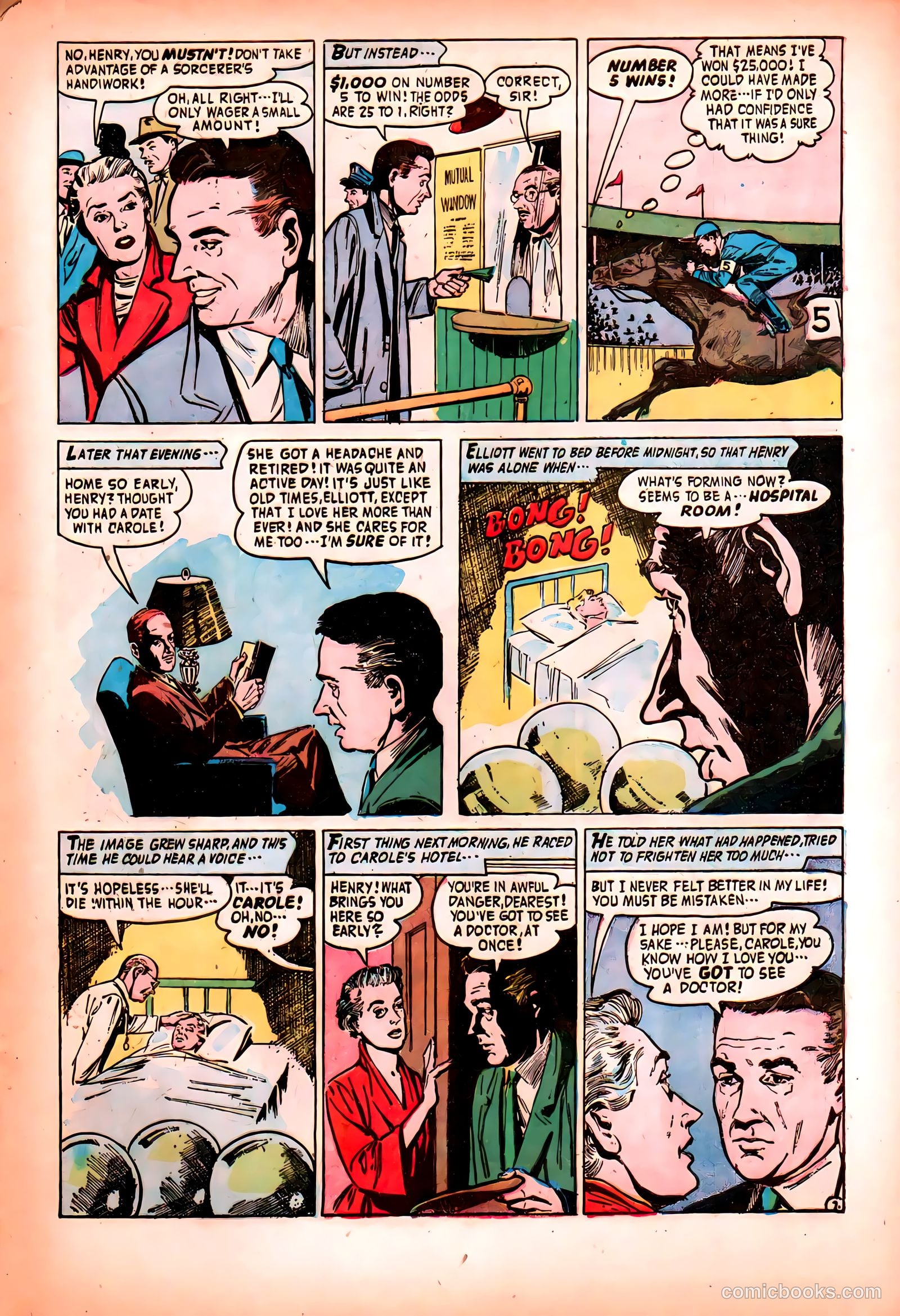 Adventures into the Unknown #87 (1957) — page 9 of 36
