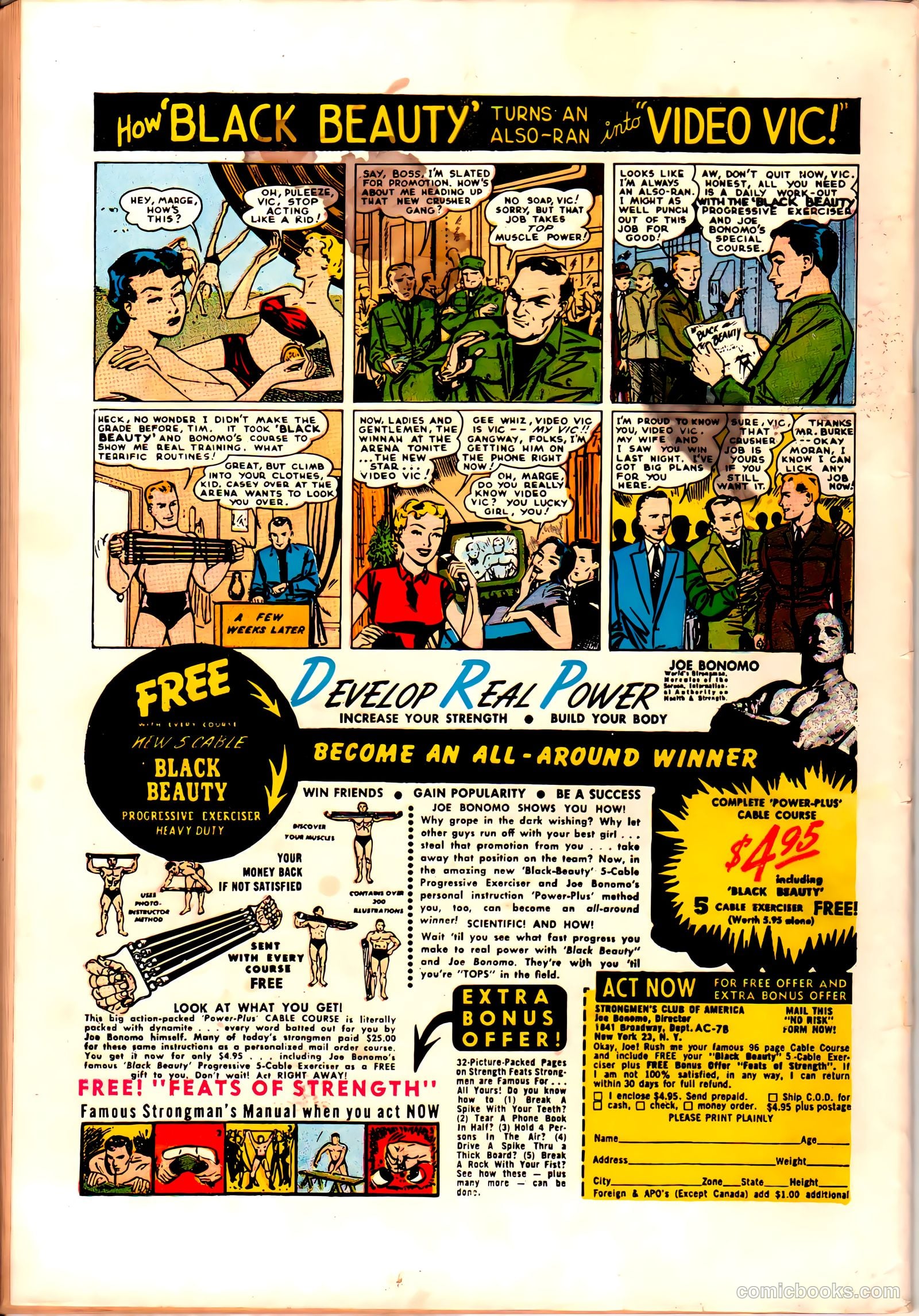 Adventures into the Unknown #87 (1957) — page 36 of 36