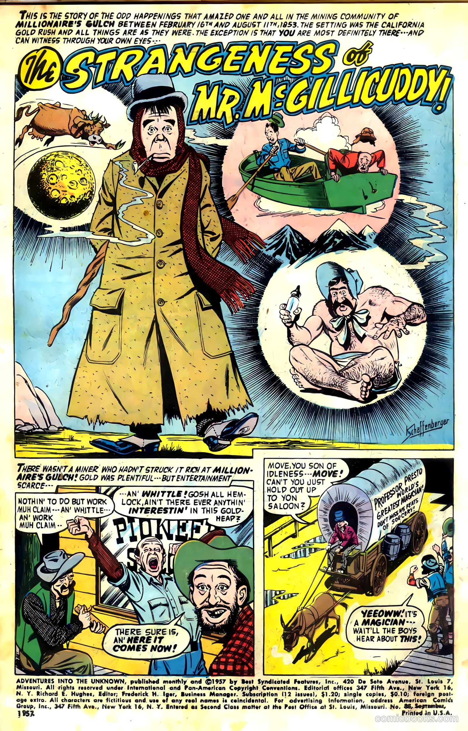 Adventures into the Unknown #88 (1957) — page 3 of 36