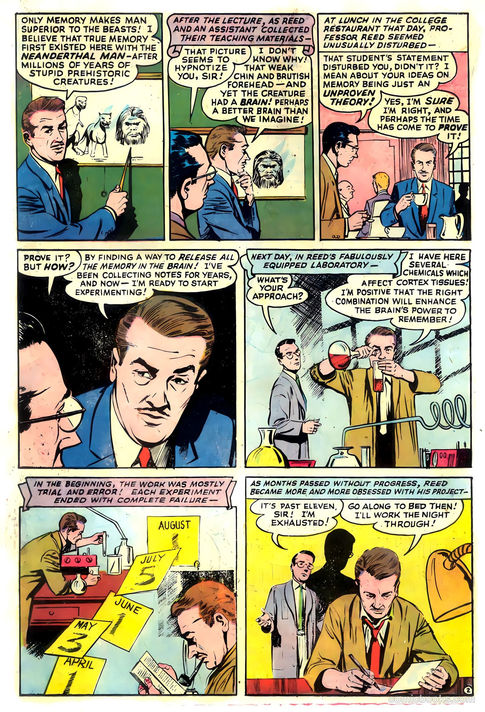 Adventures into the Unknown #88 (1957) — page 18 of 36