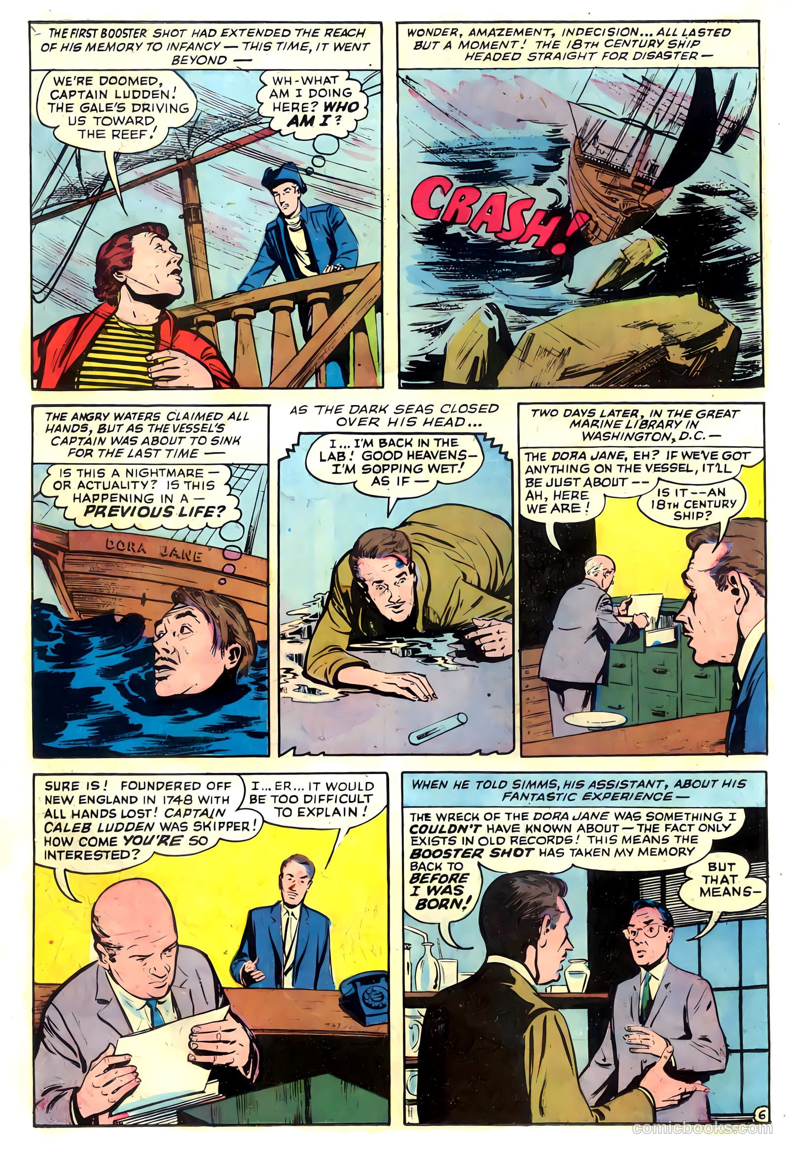 Adventures into the Unknown #88 (1957) — page 22 of 36