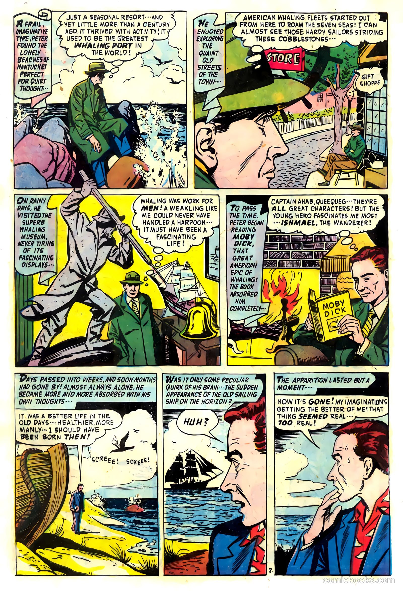 Adventures into the Unknown #88 (1957) — page 28 of 36