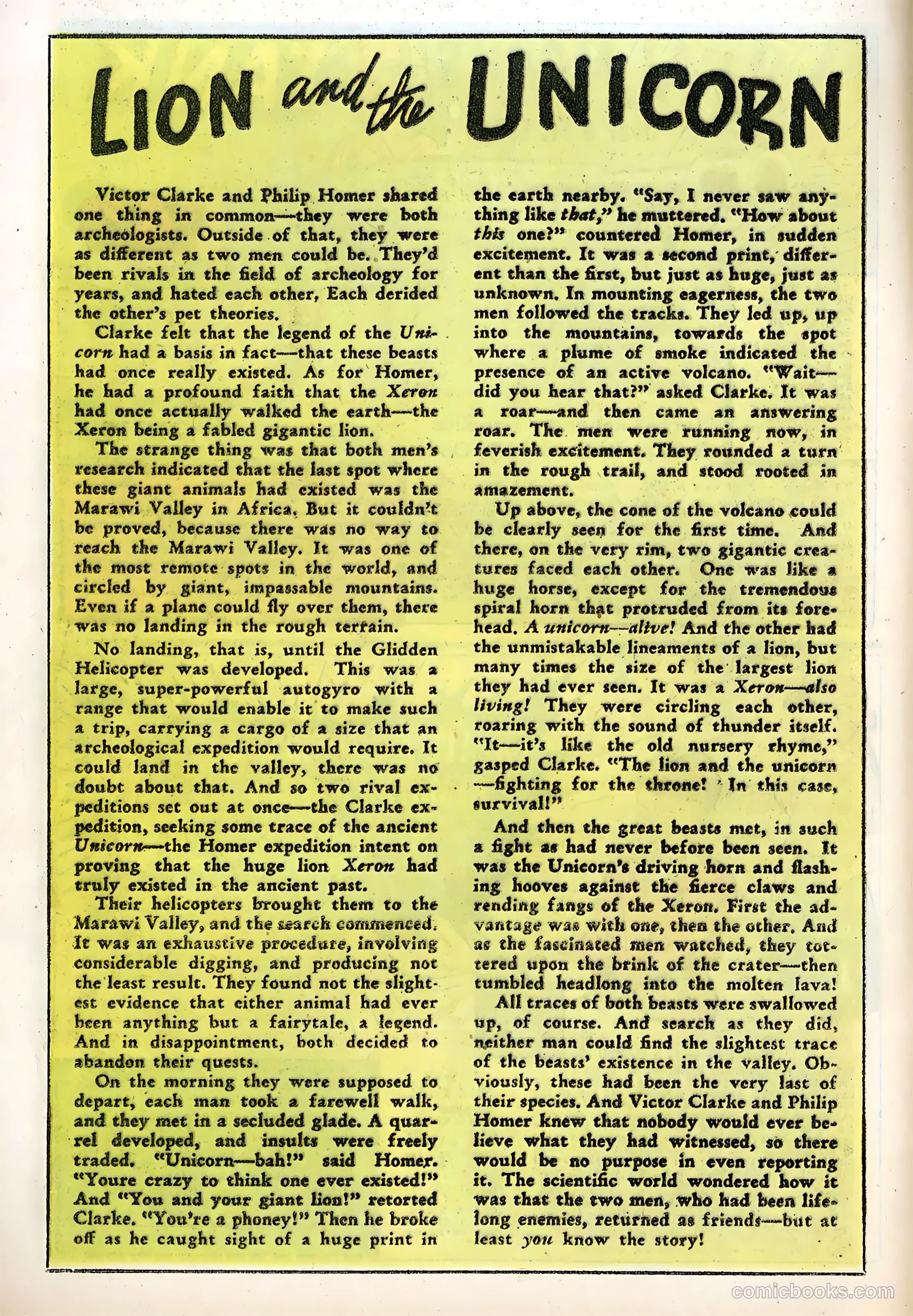 Adventures into the Unknown #89 (1957) — page 14 of 36
