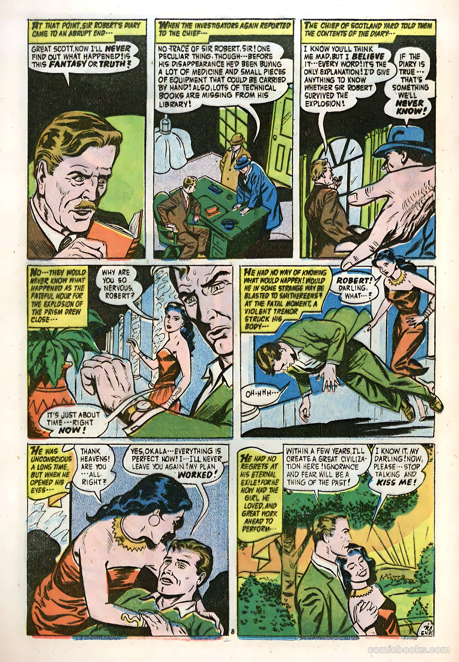 Adventures into the Unknown #89 (1957) — page 22 of 36