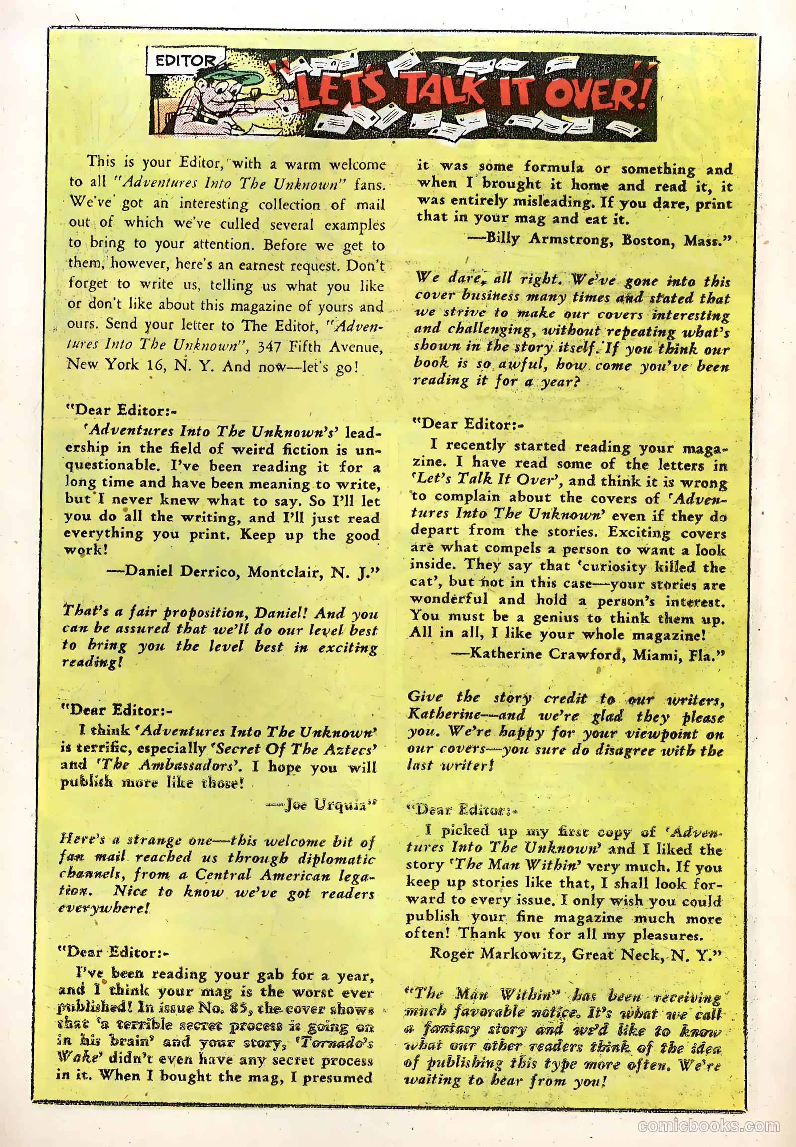Adventures into the Unknown #89 (1957) — page 24 of 36