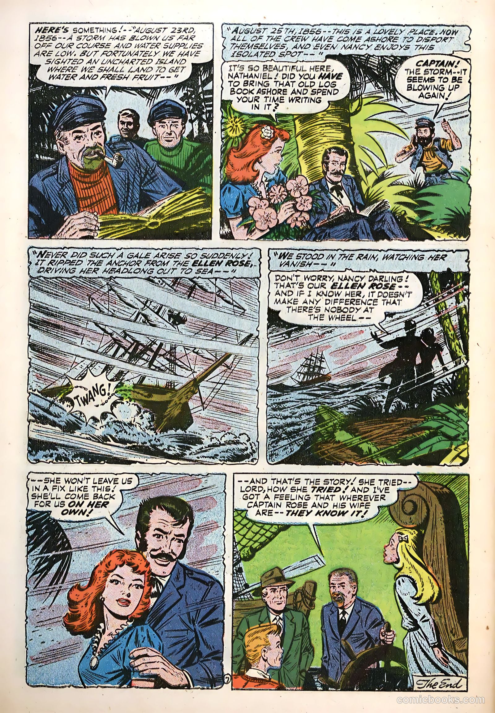 Adventures into the Unknown #89 (1957) — page 32 of 36