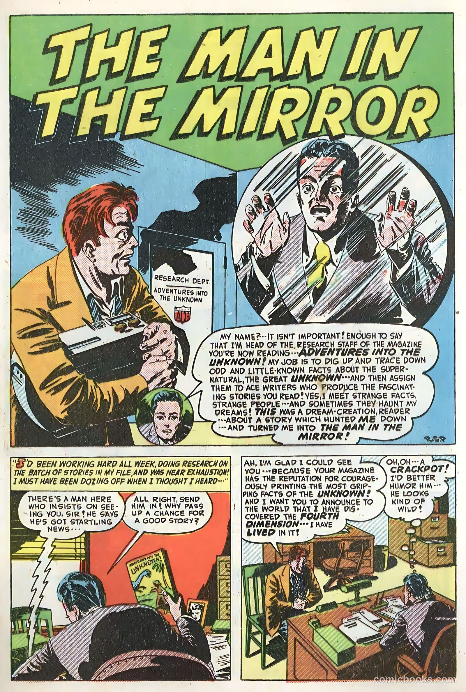 Adventures into the Unknown #9 (1950) — page 37 of 52