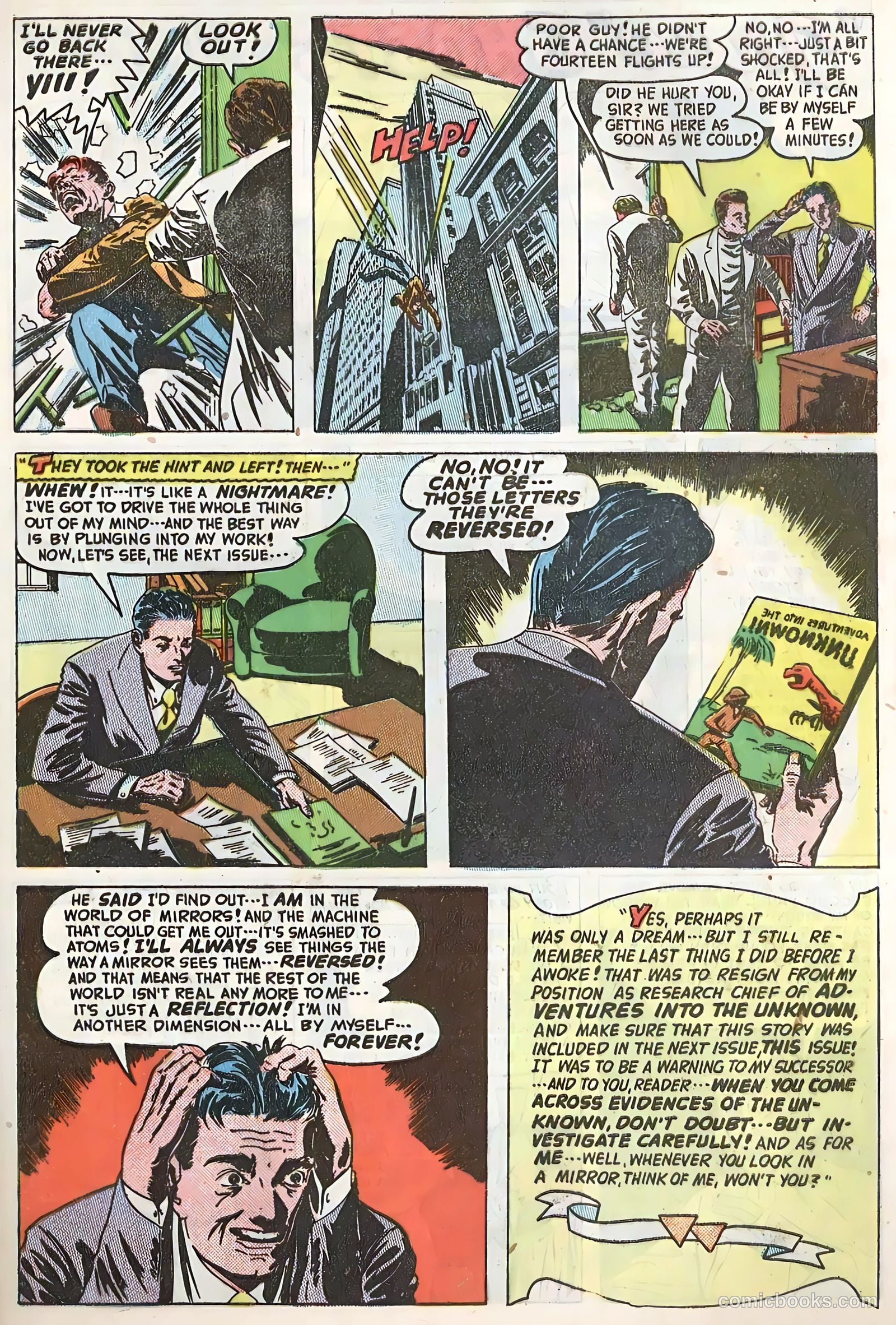 Adventures into the Unknown #9 (1950) — page 41 of 52