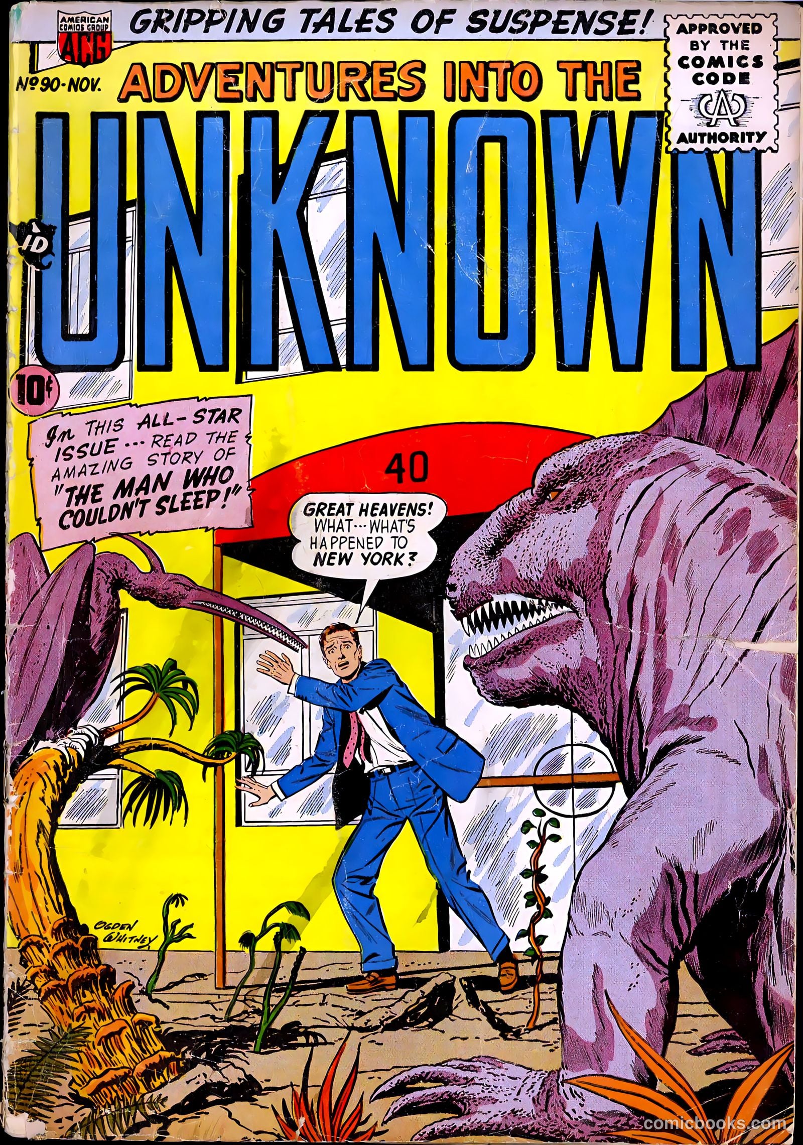 Adventures into the Unknown #90