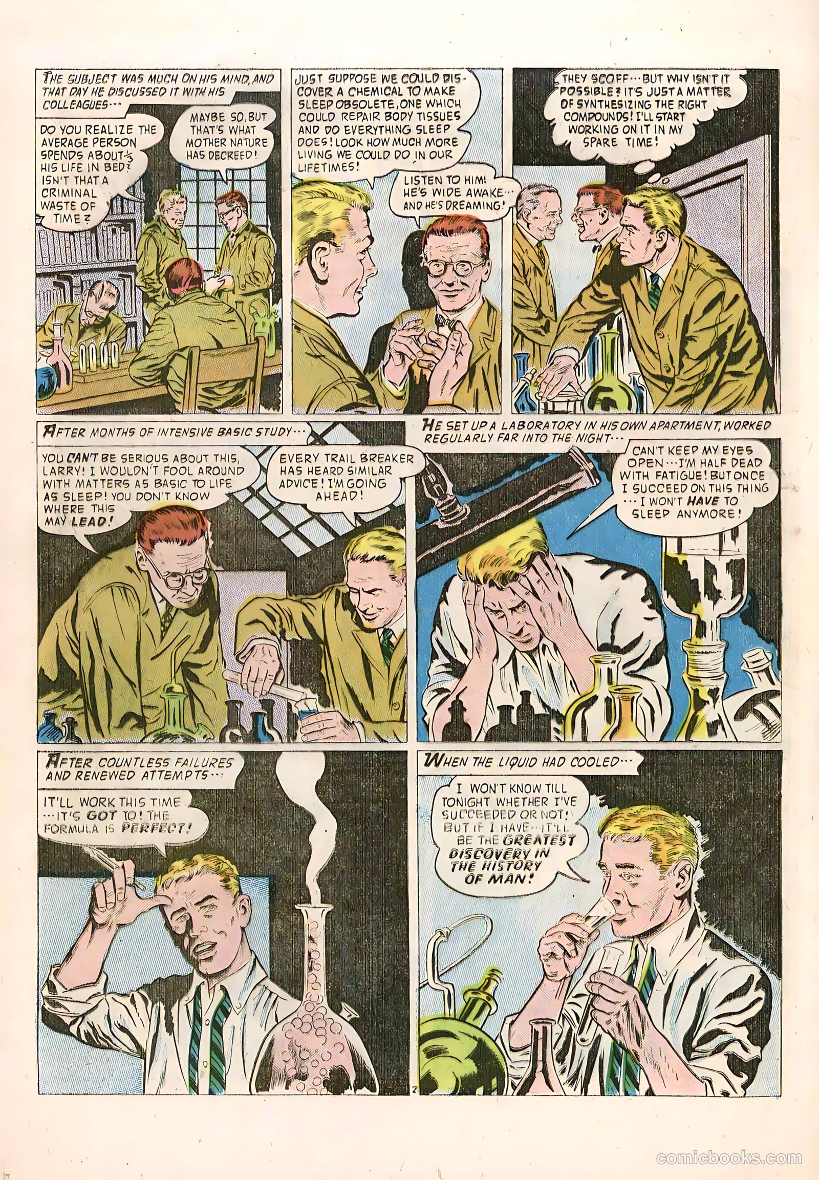 Adventures into the Unknown #90 (1957) — page 14 of 36