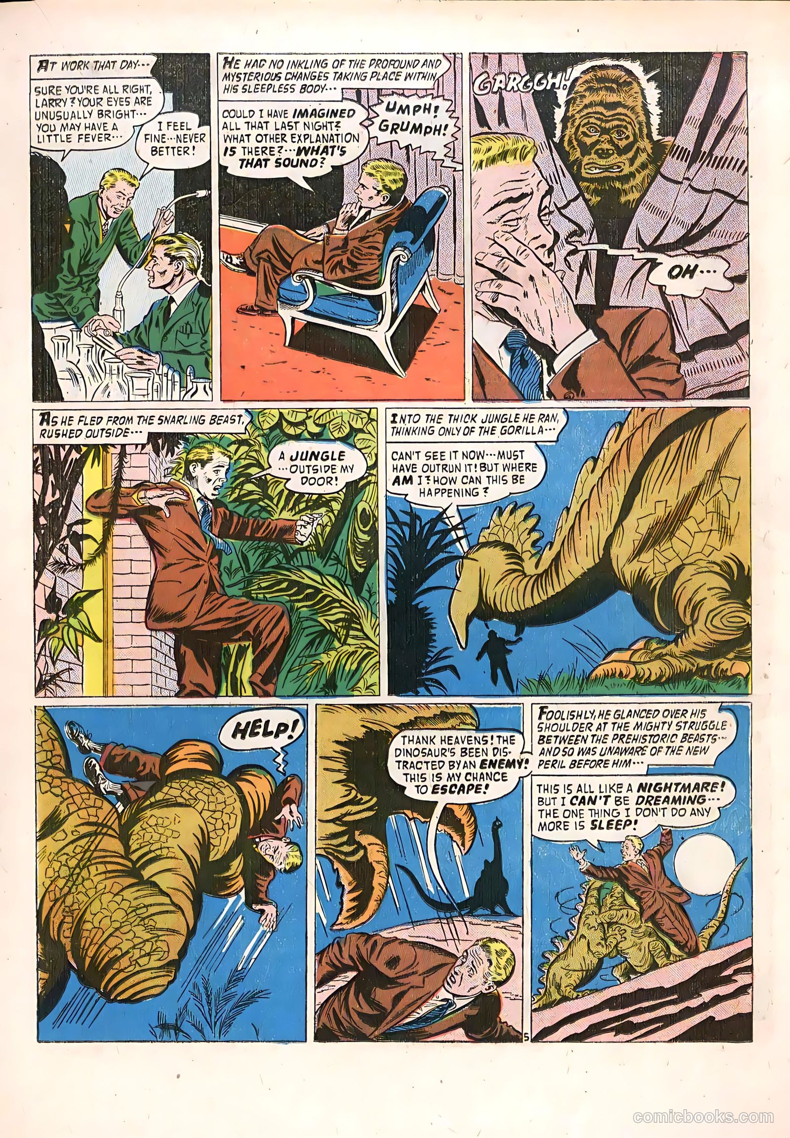 Adventures into the Unknown #90 (1957) — page 17 of 36