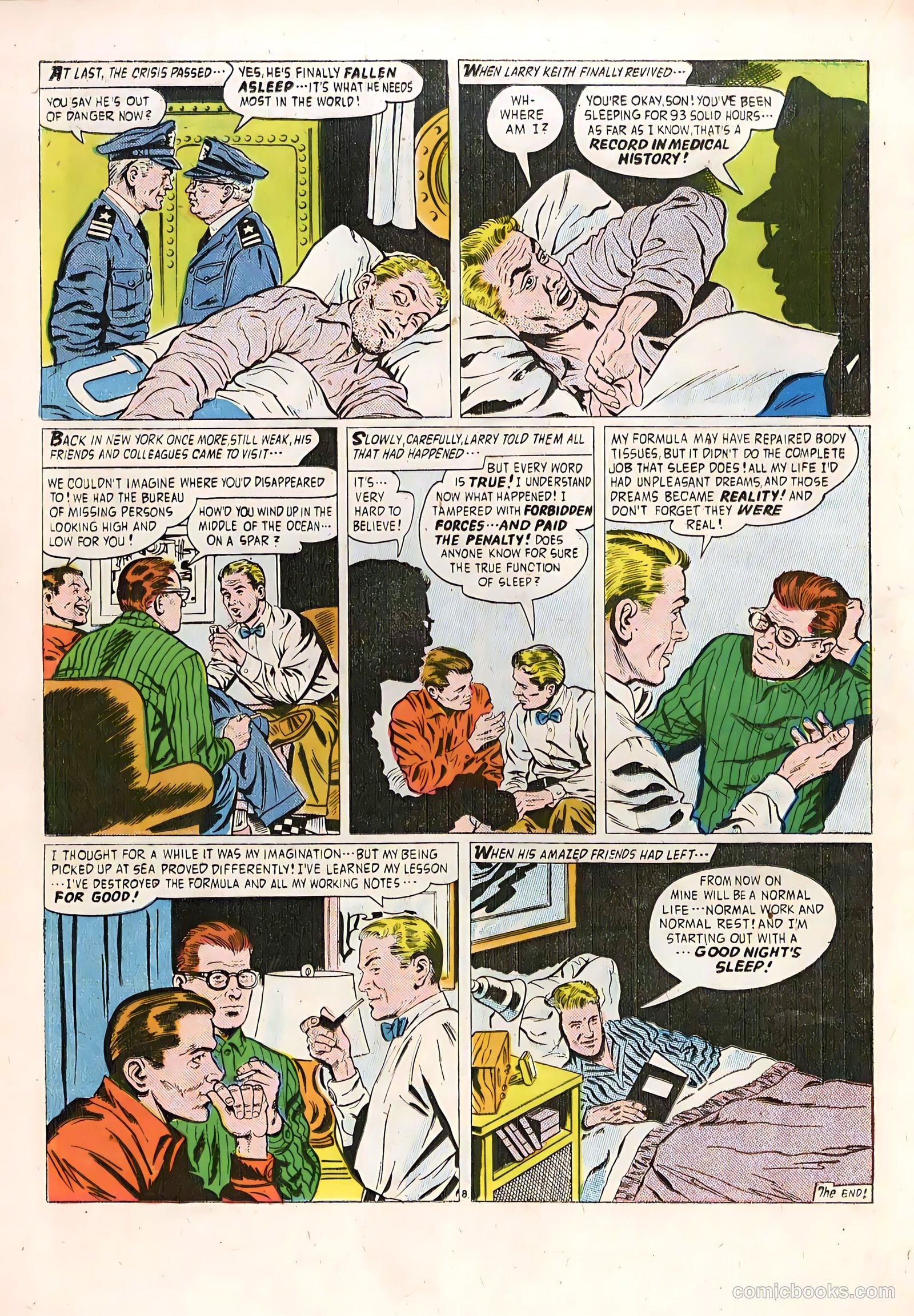 Adventures into the Unknown #90 (1957) — page 20 of 36