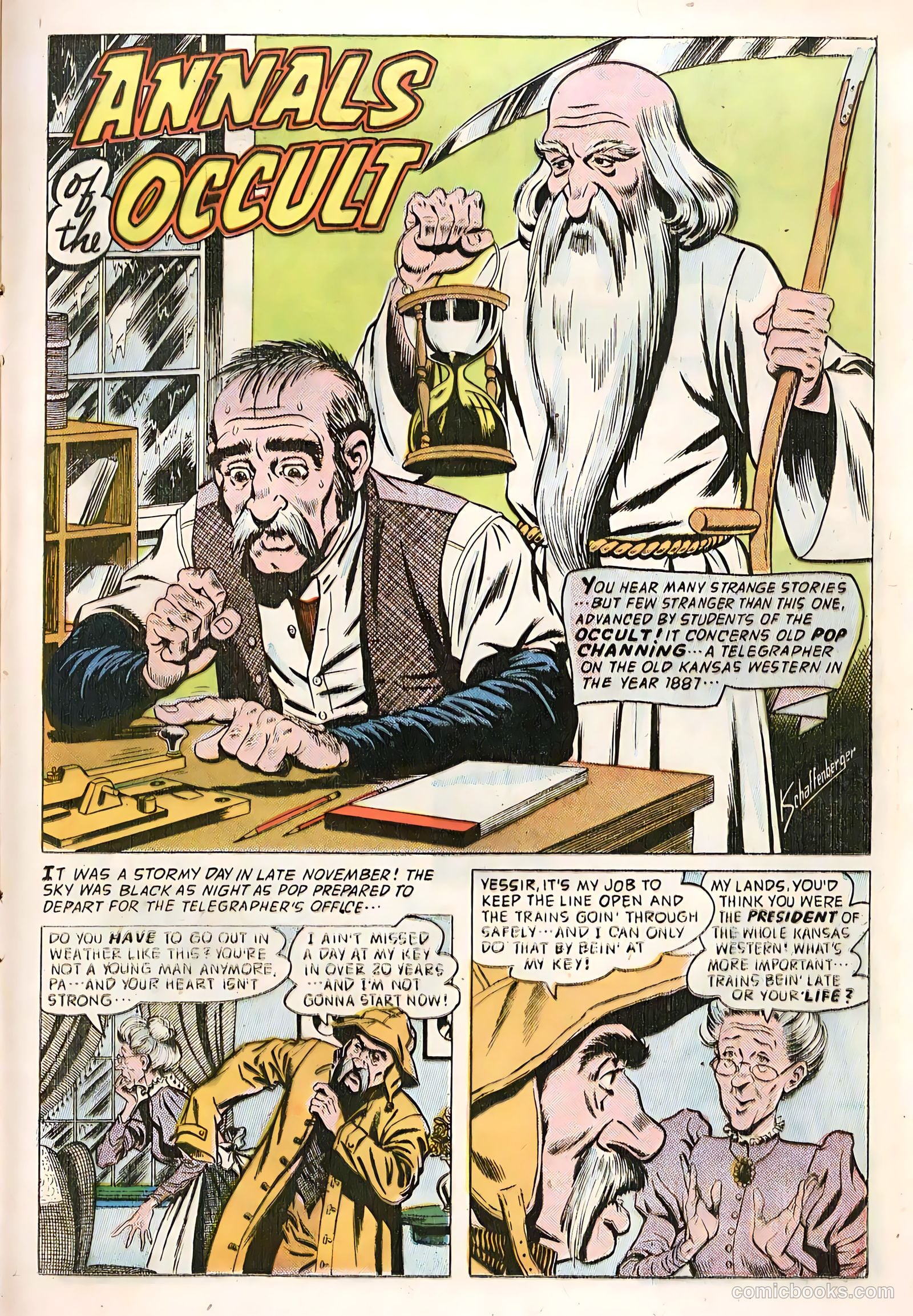 Adventures into the Unknown #90 (1957) — page 23 of 36