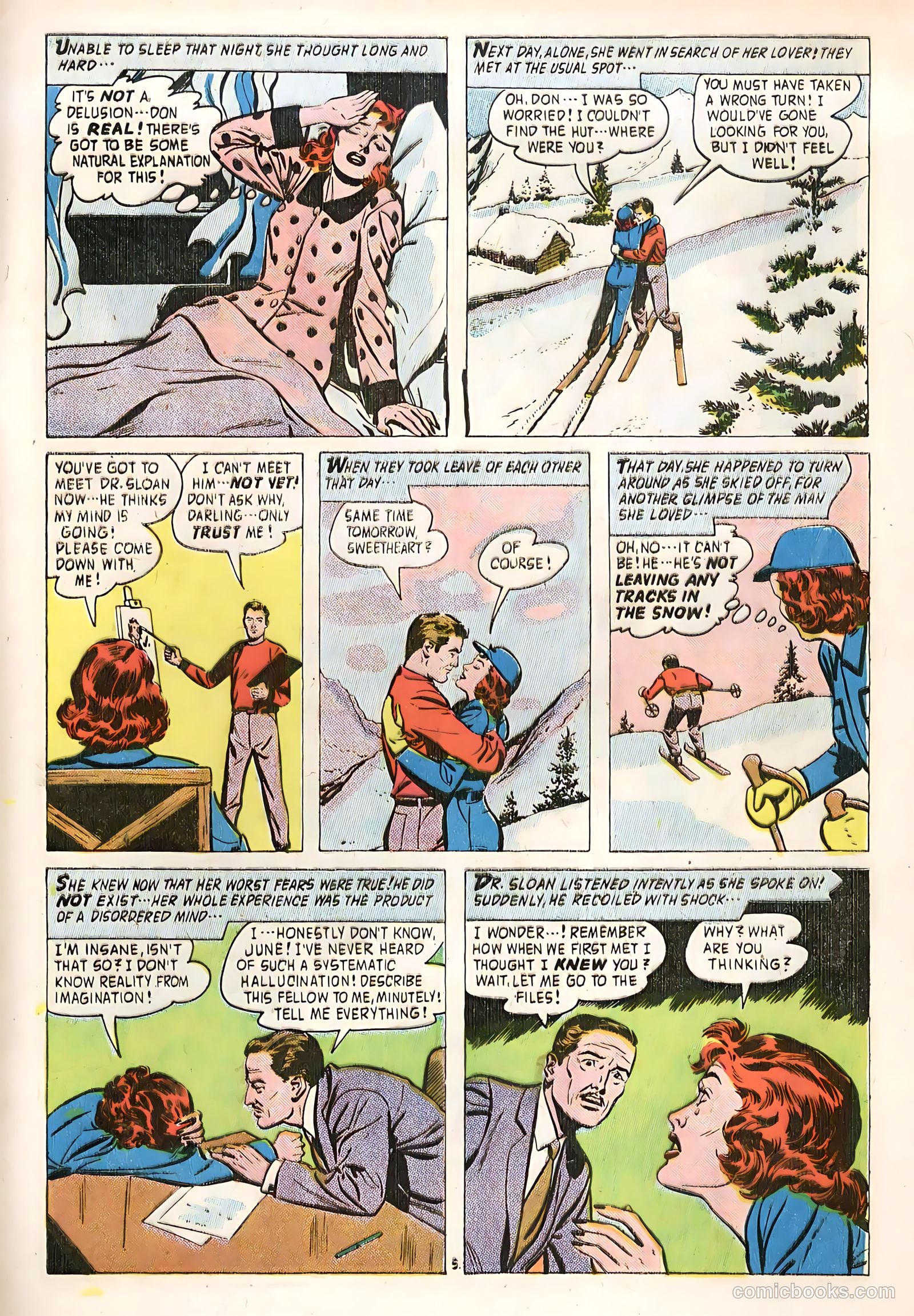 Adventures into the Unknown #90 (1957) — page 29 of 36
