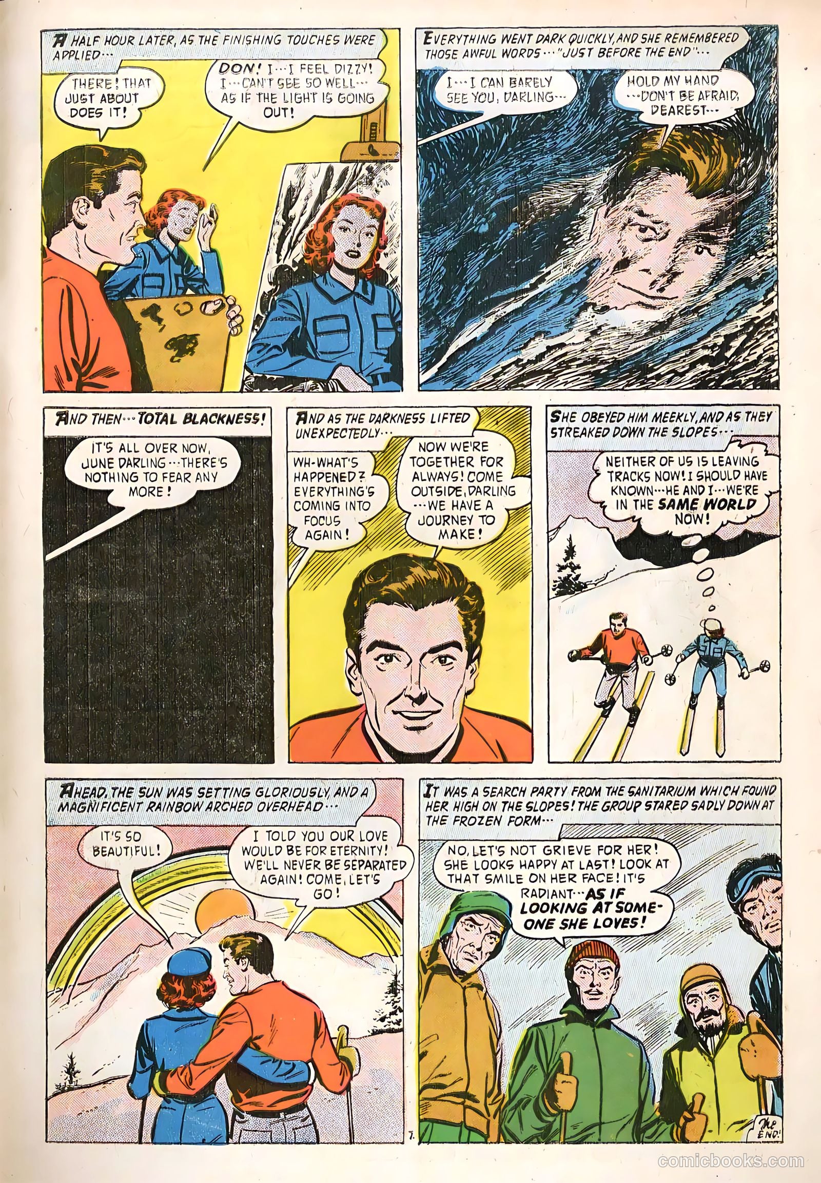 Adventures into the Unknown #90 (1957) — page 33 of 36
