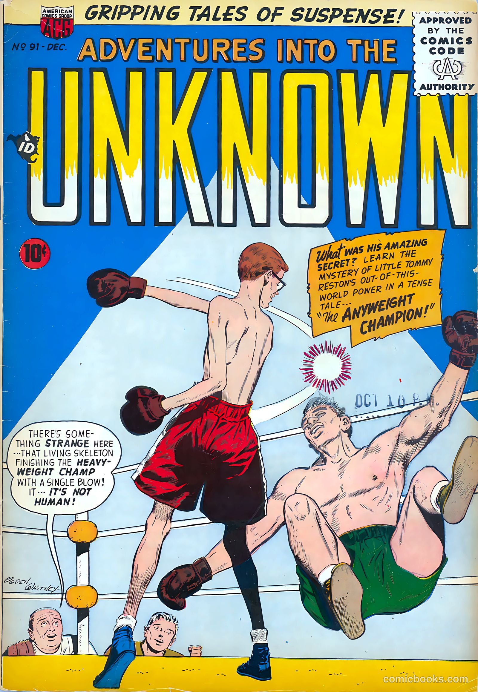 Adventures into the Unknown #91