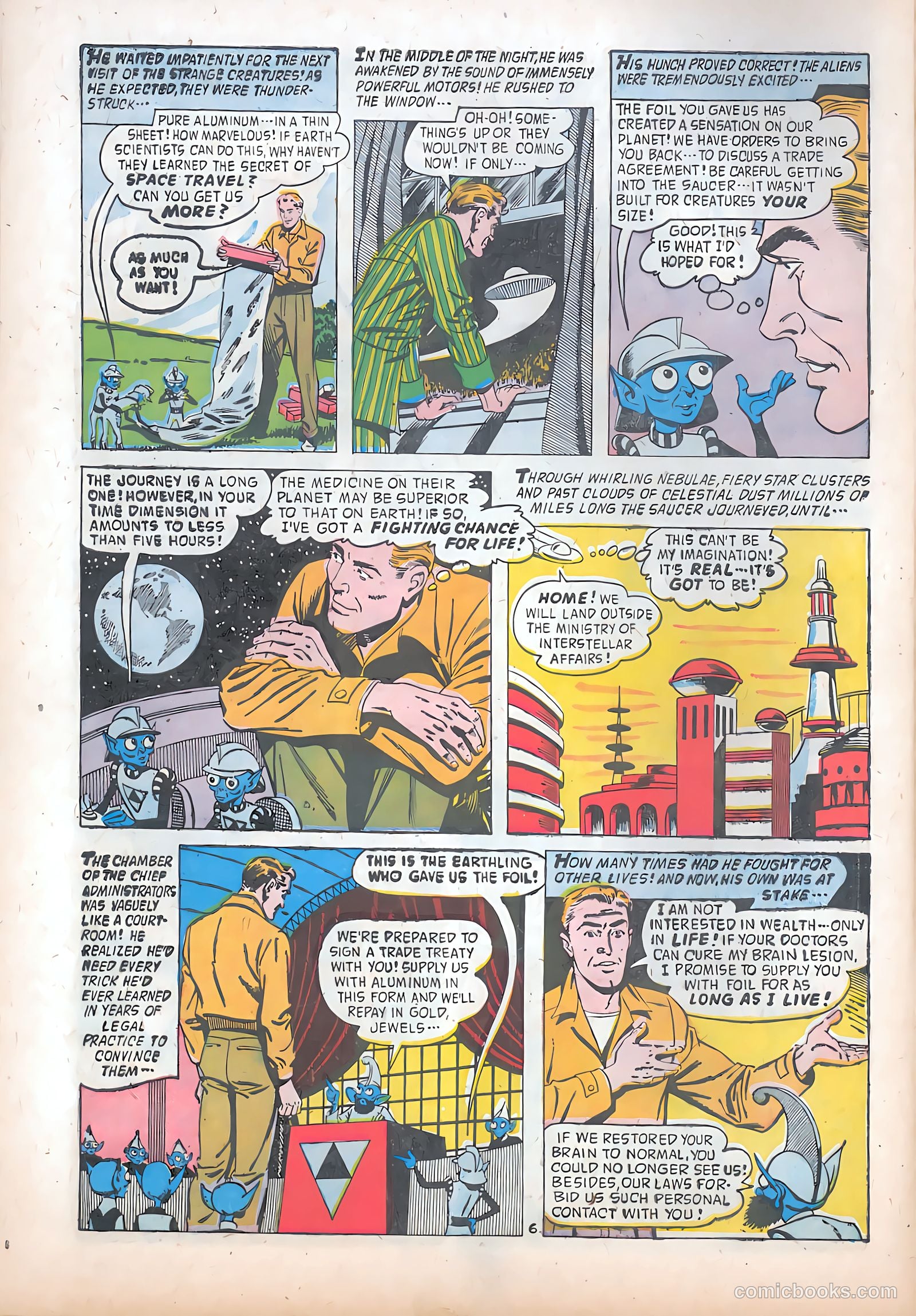 Adventures into the Unknown #91 (1957) — page 8 of 36