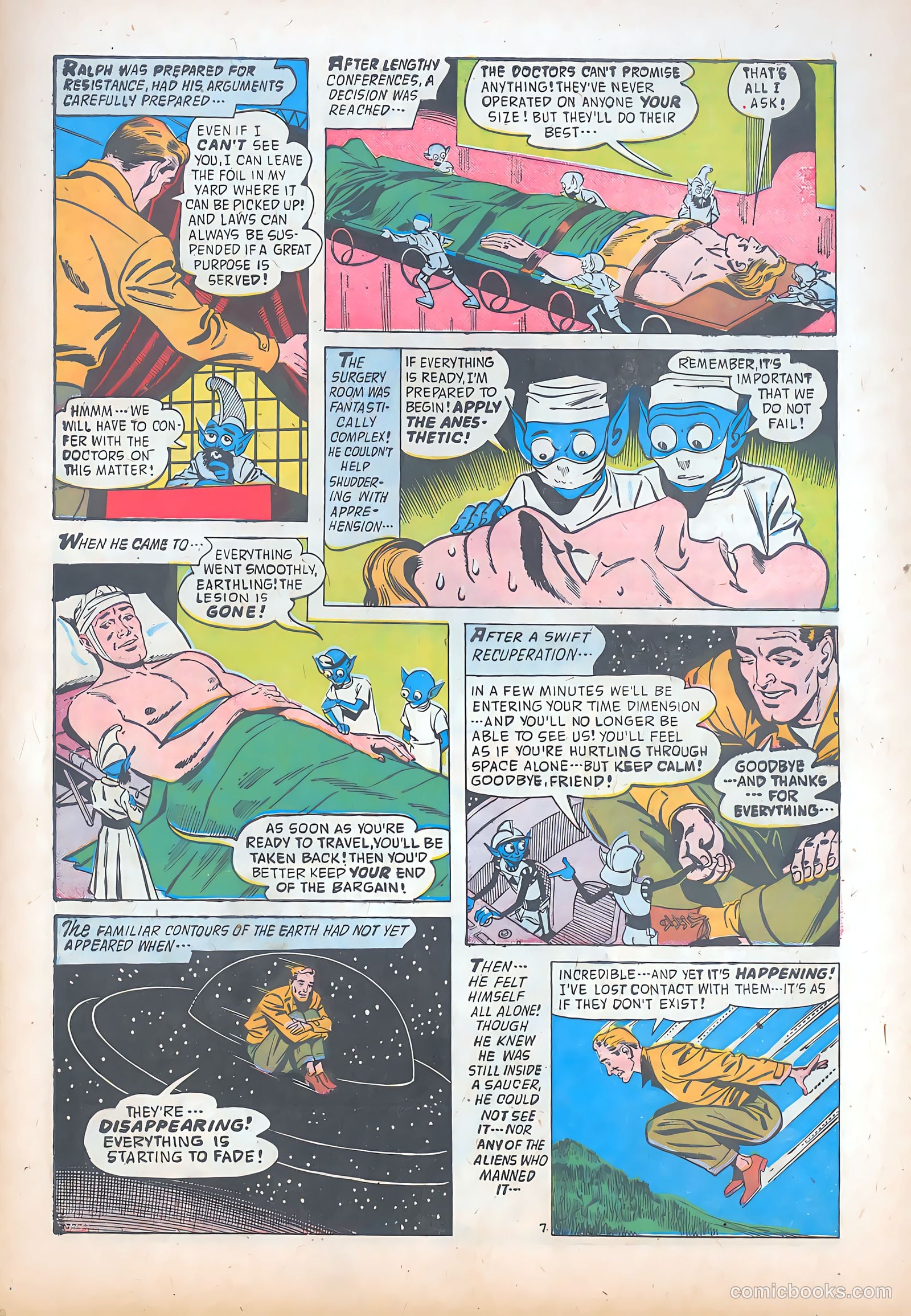 Adventures into the Unknown #91 (1957) — page 9 of 36