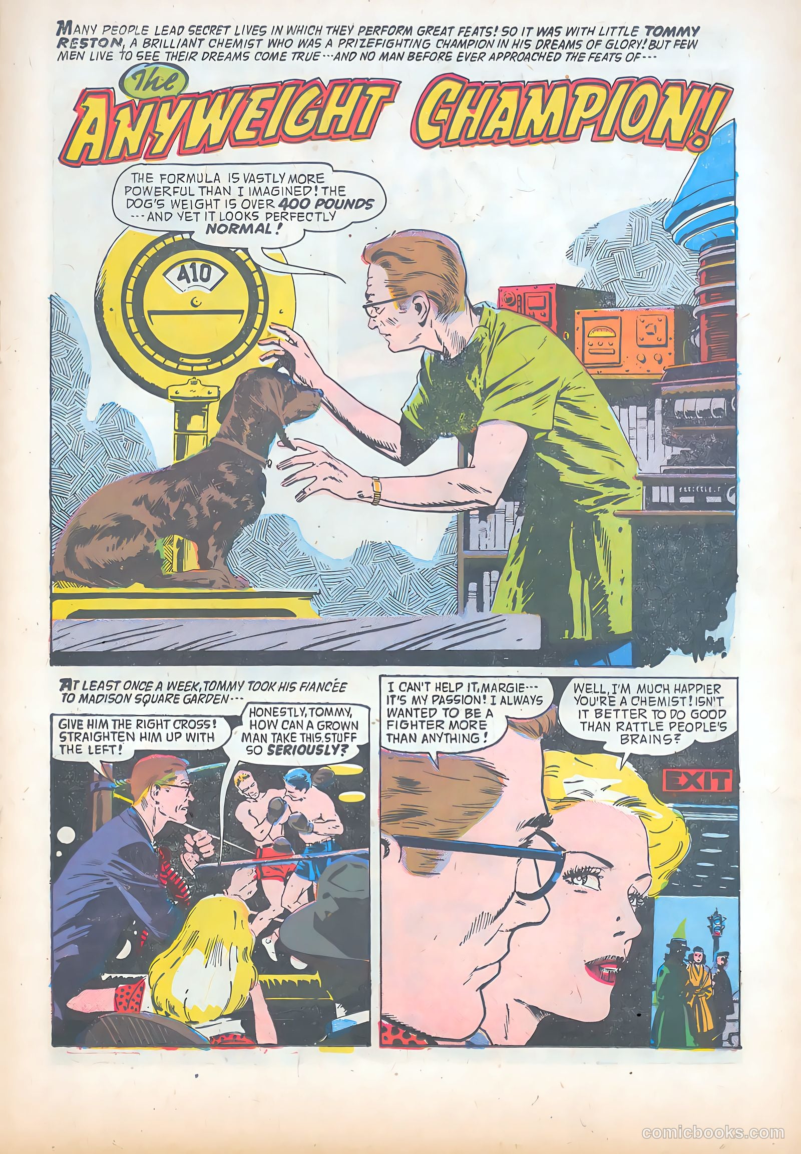 Adventures into the Unknown #91 (1957) — page 15 of 36