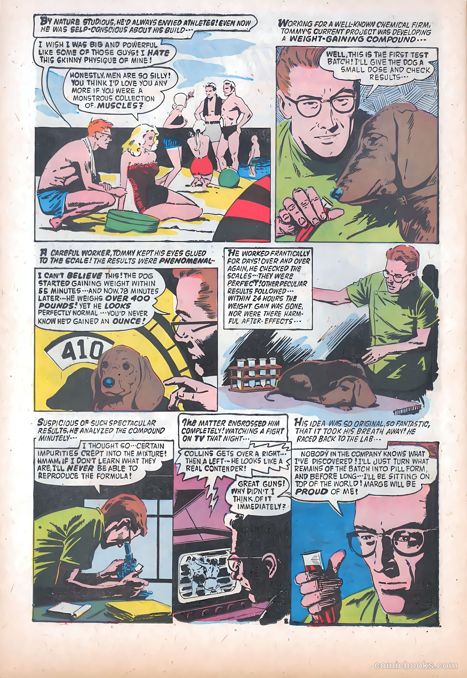 Adventures into the Unknown #91 (1957) — page 16 of 36
