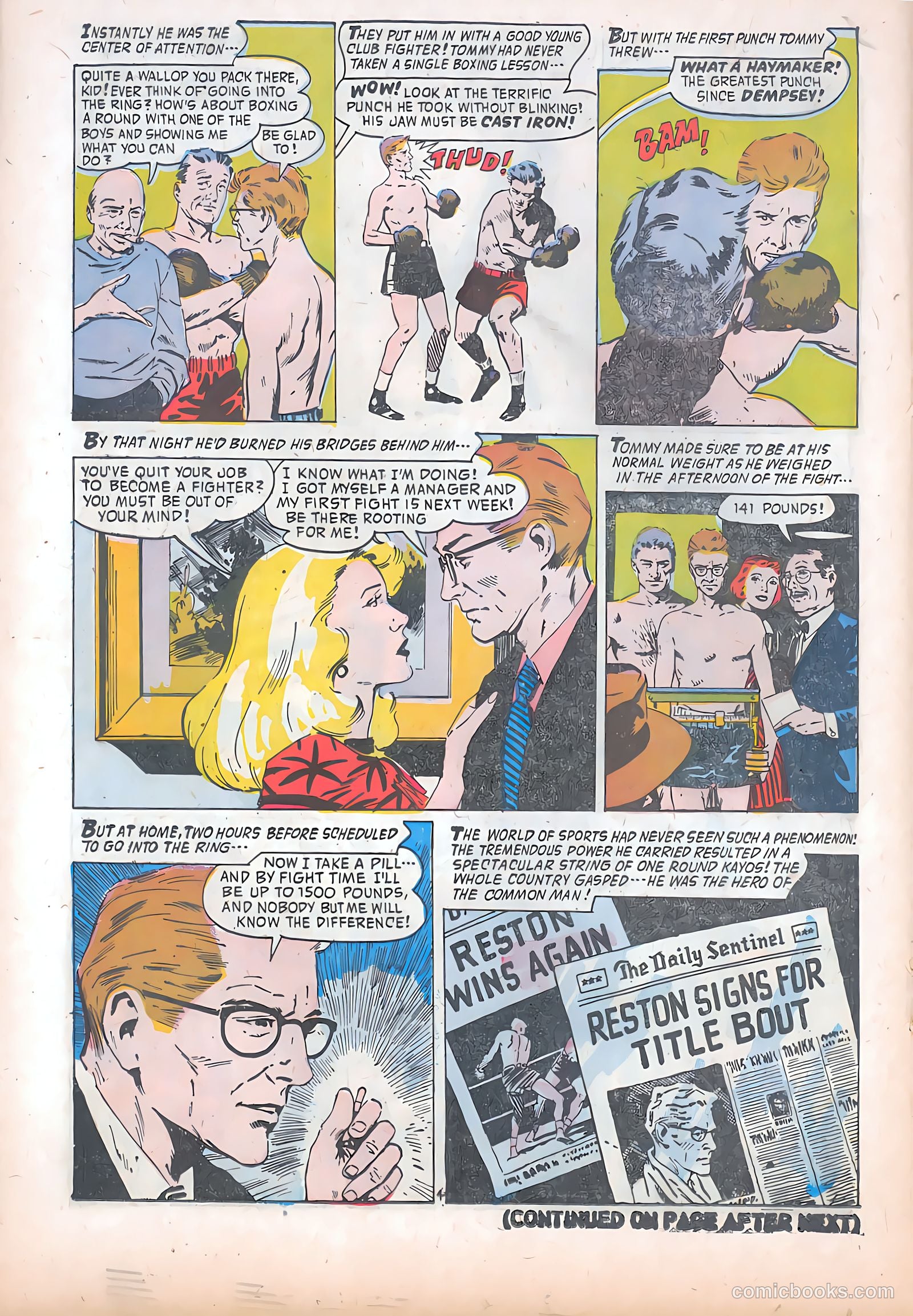 Adventures into the Unknown #91 (1957) — page 18 of 36