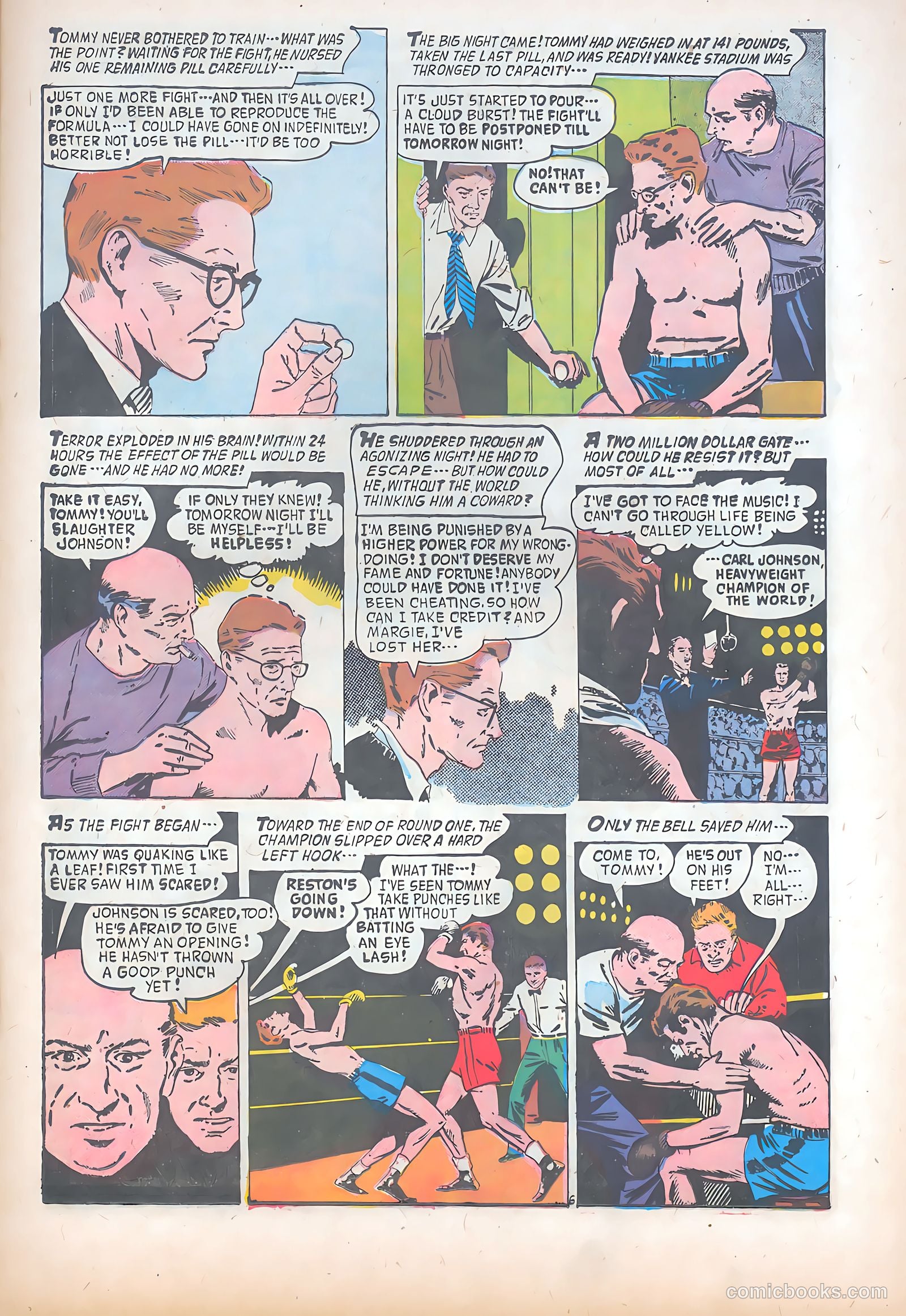 Adventures into the Unknown #91 (1957) — page 21 of 36