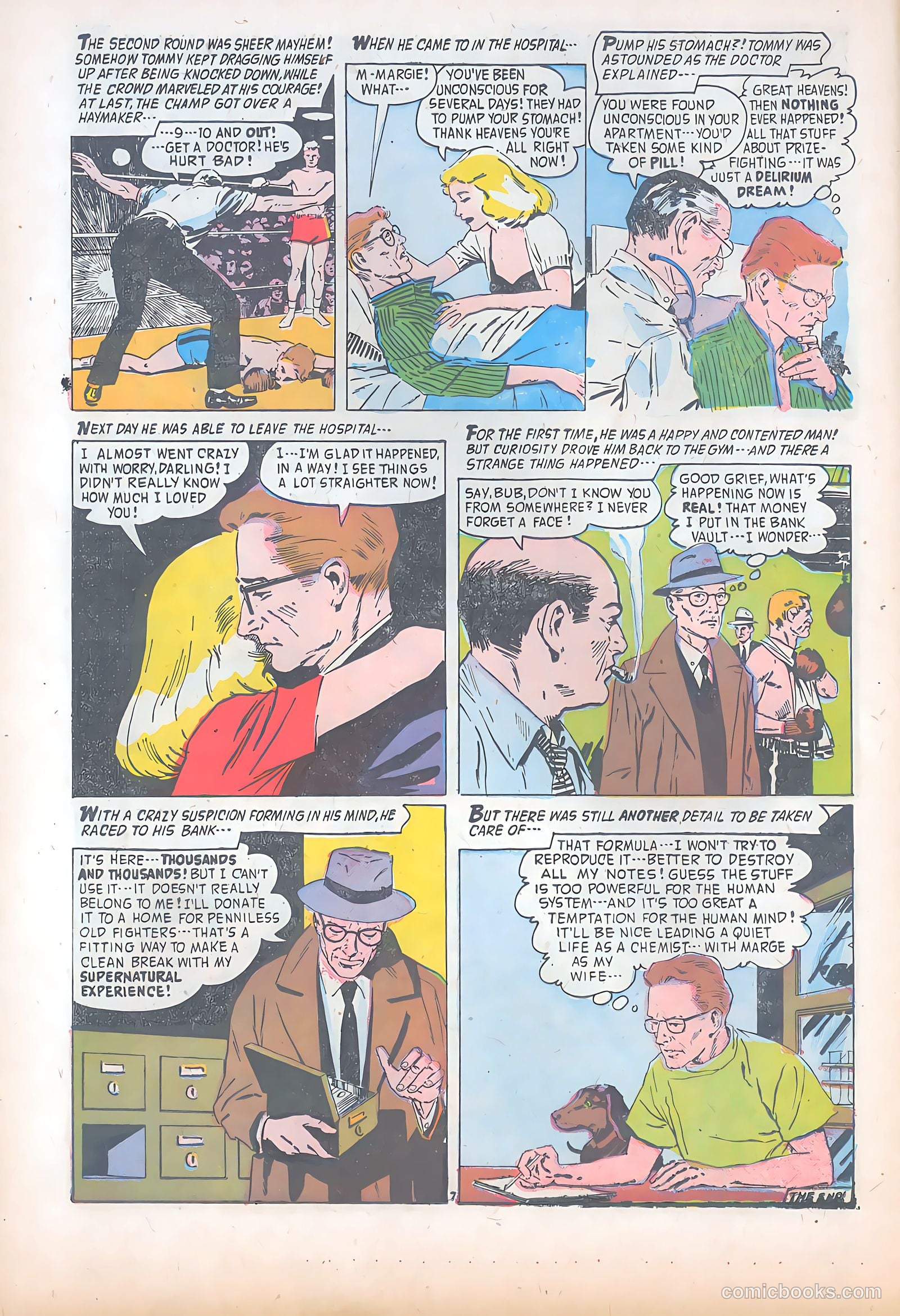 Adventures into the Unknown #91 (1957) — page 22 of 36
