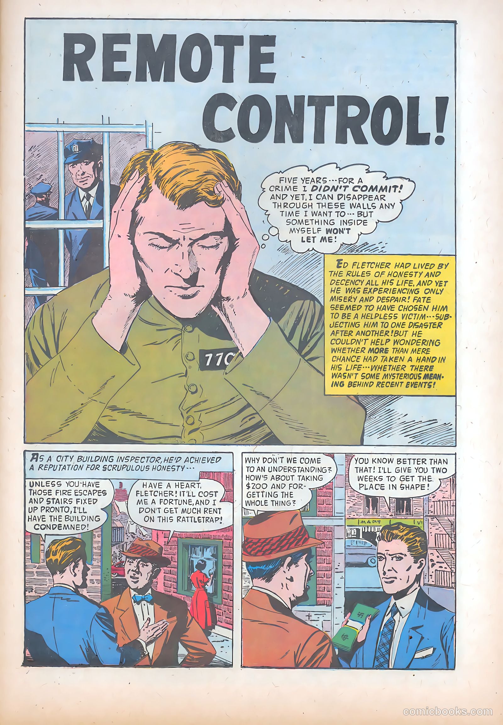 Adventures into the Unknown #91 (1957) — page 25 of 36