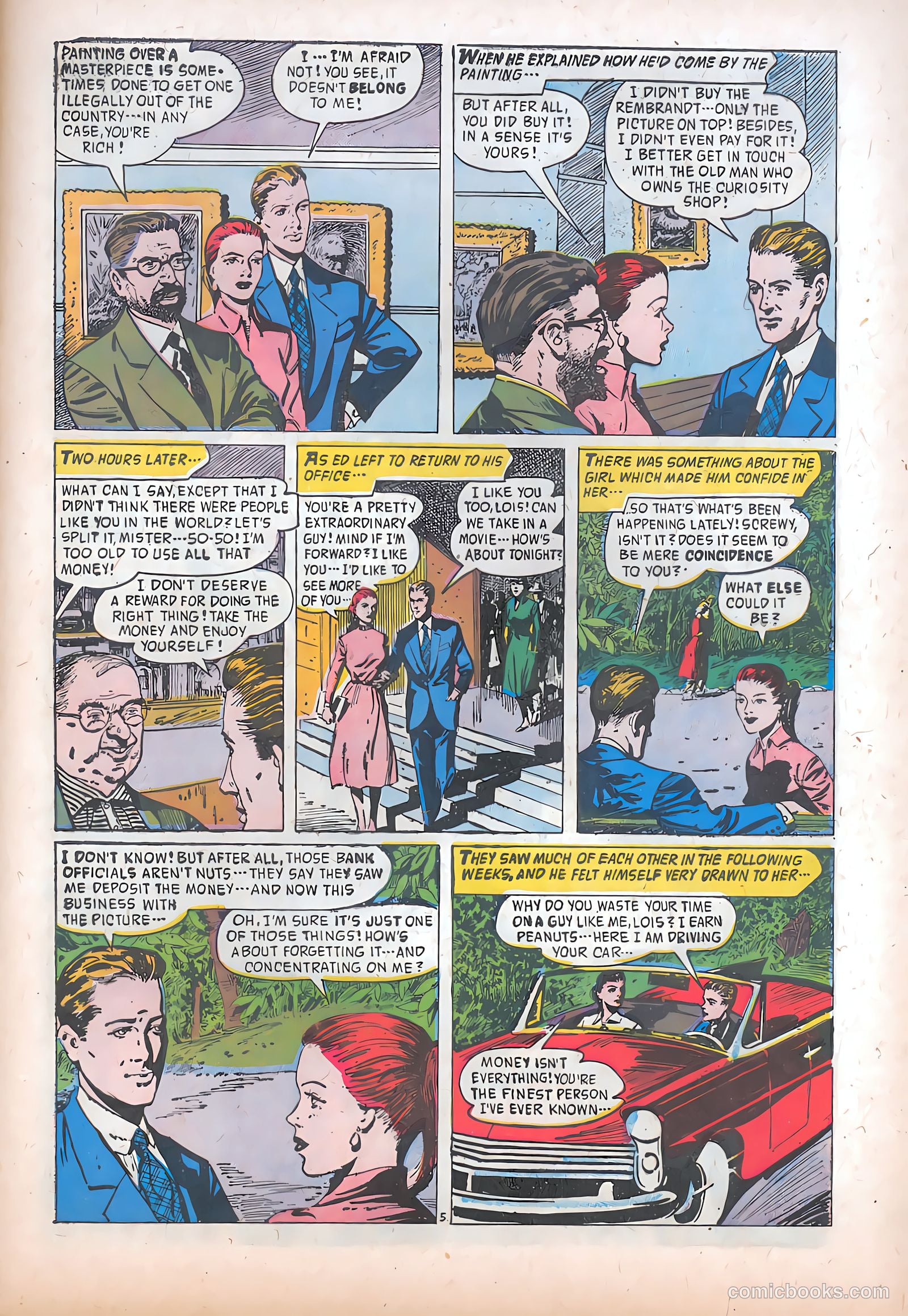 Adventures into the Unknown #91 (1957) — page 29 of 36