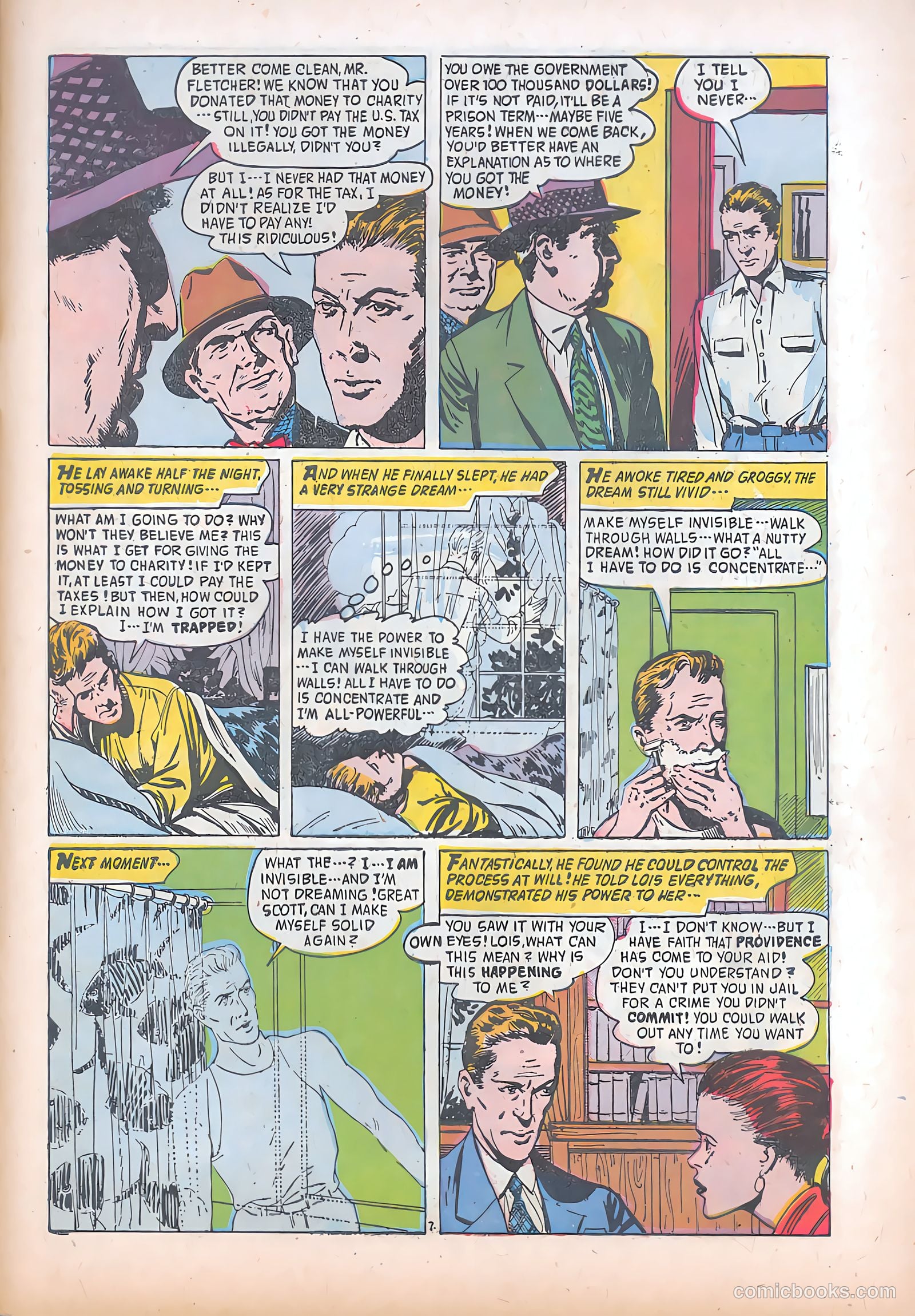 Adventures into the Unknown #91 (1957) — page 31 of 36