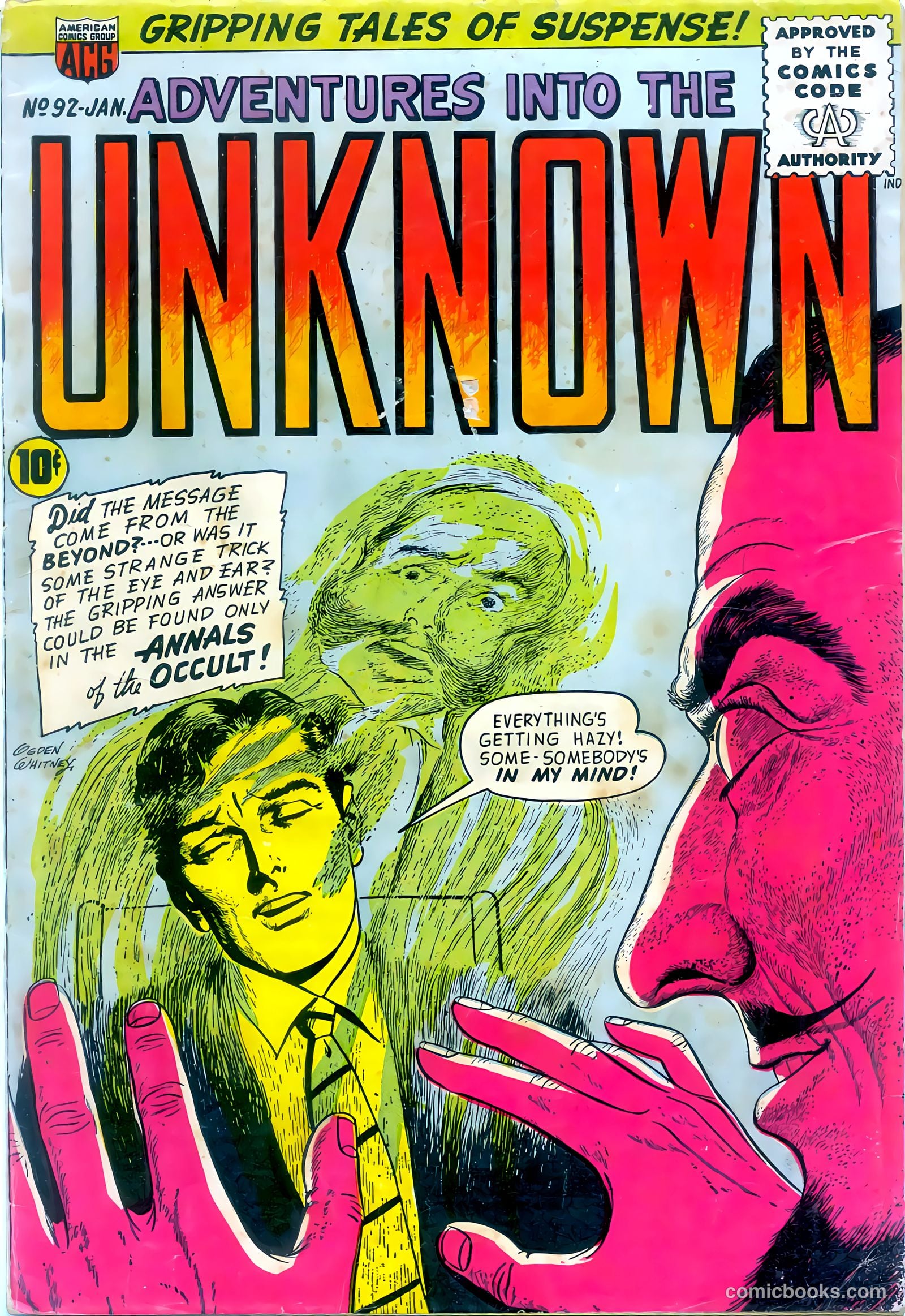 Adventures into the Unknown #92
