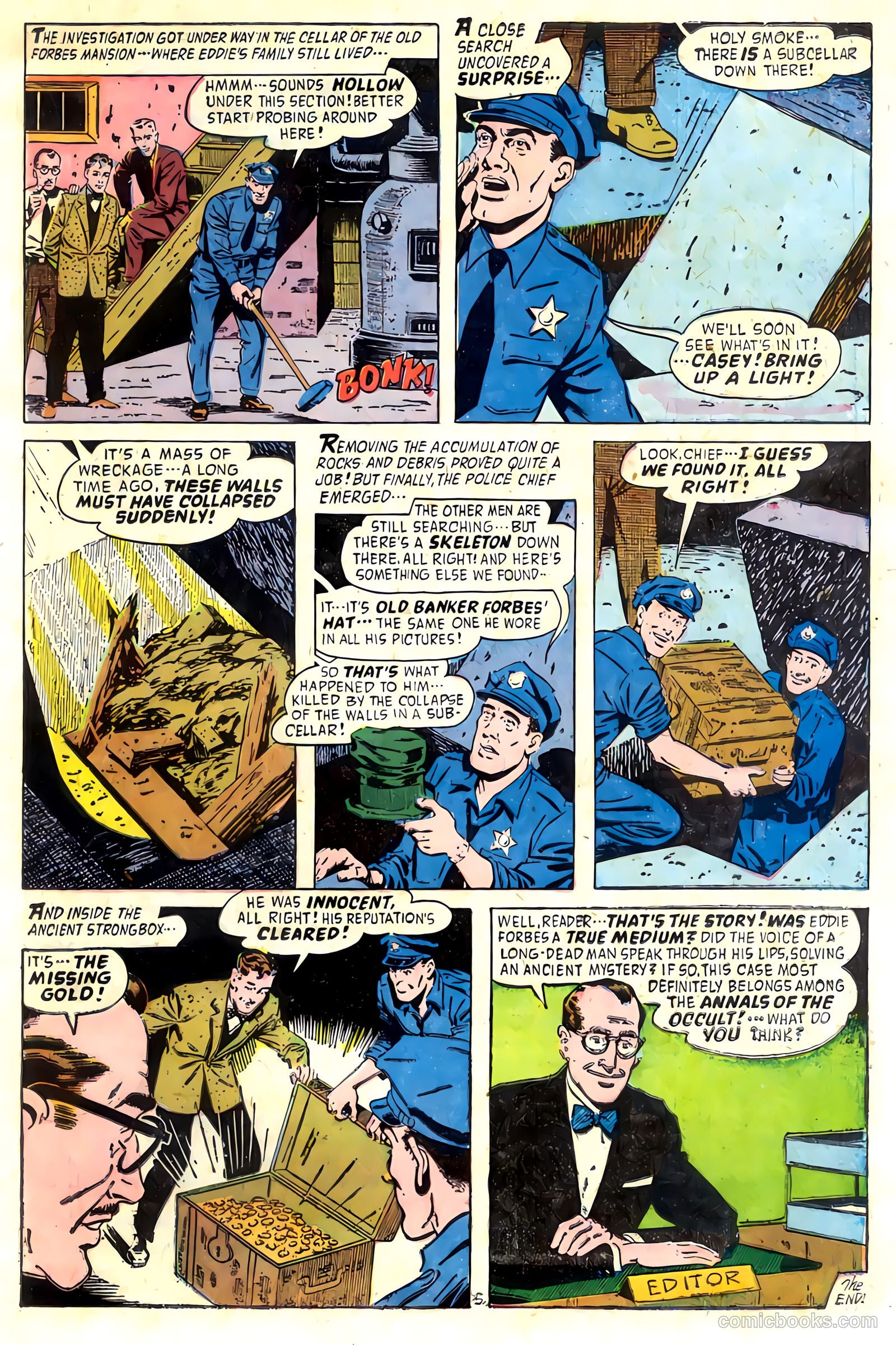 Adventures into the Unknown #92 (1958) — page 17 of 36