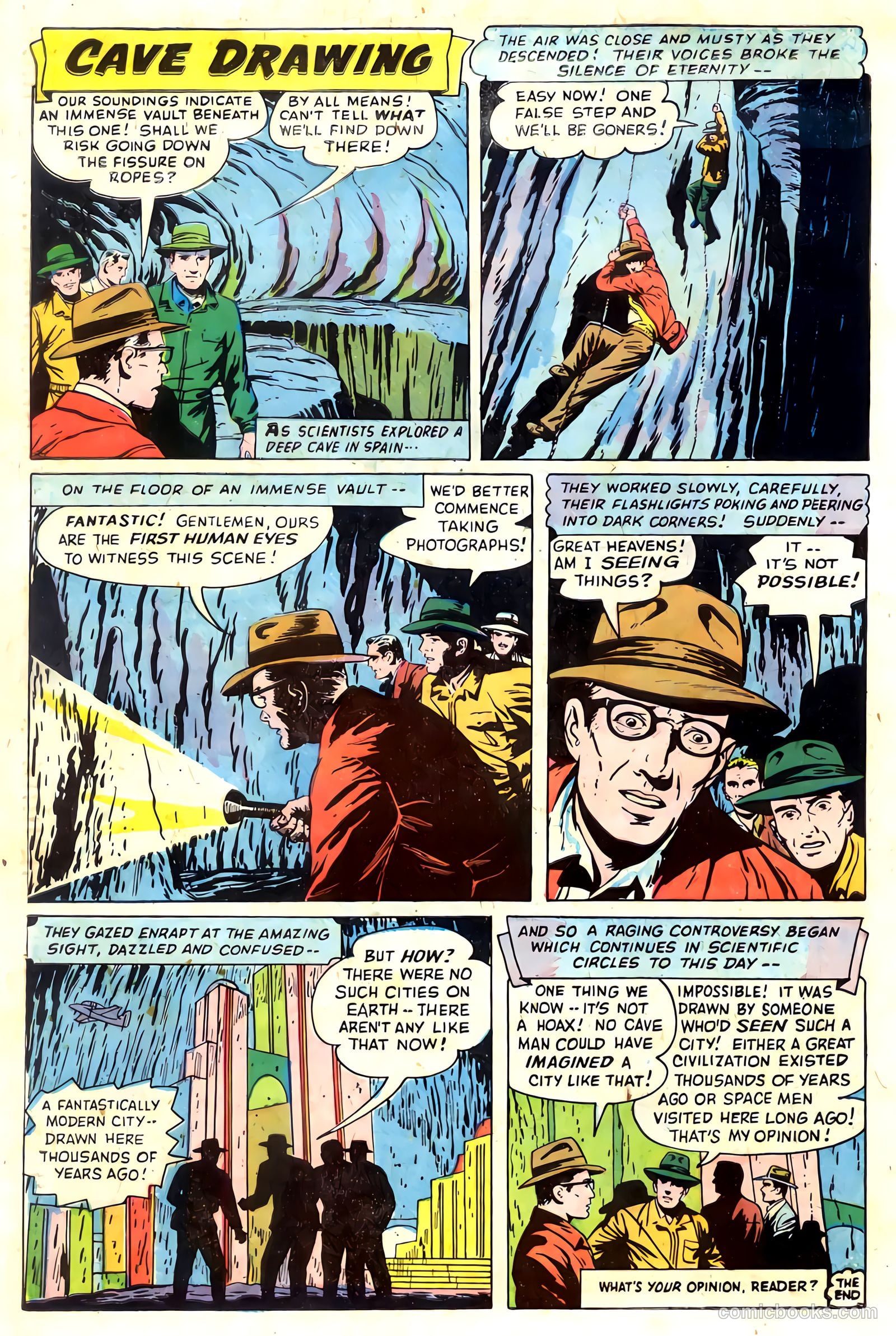Adventures into the Unknown #92 (1958) — page 28 of 36