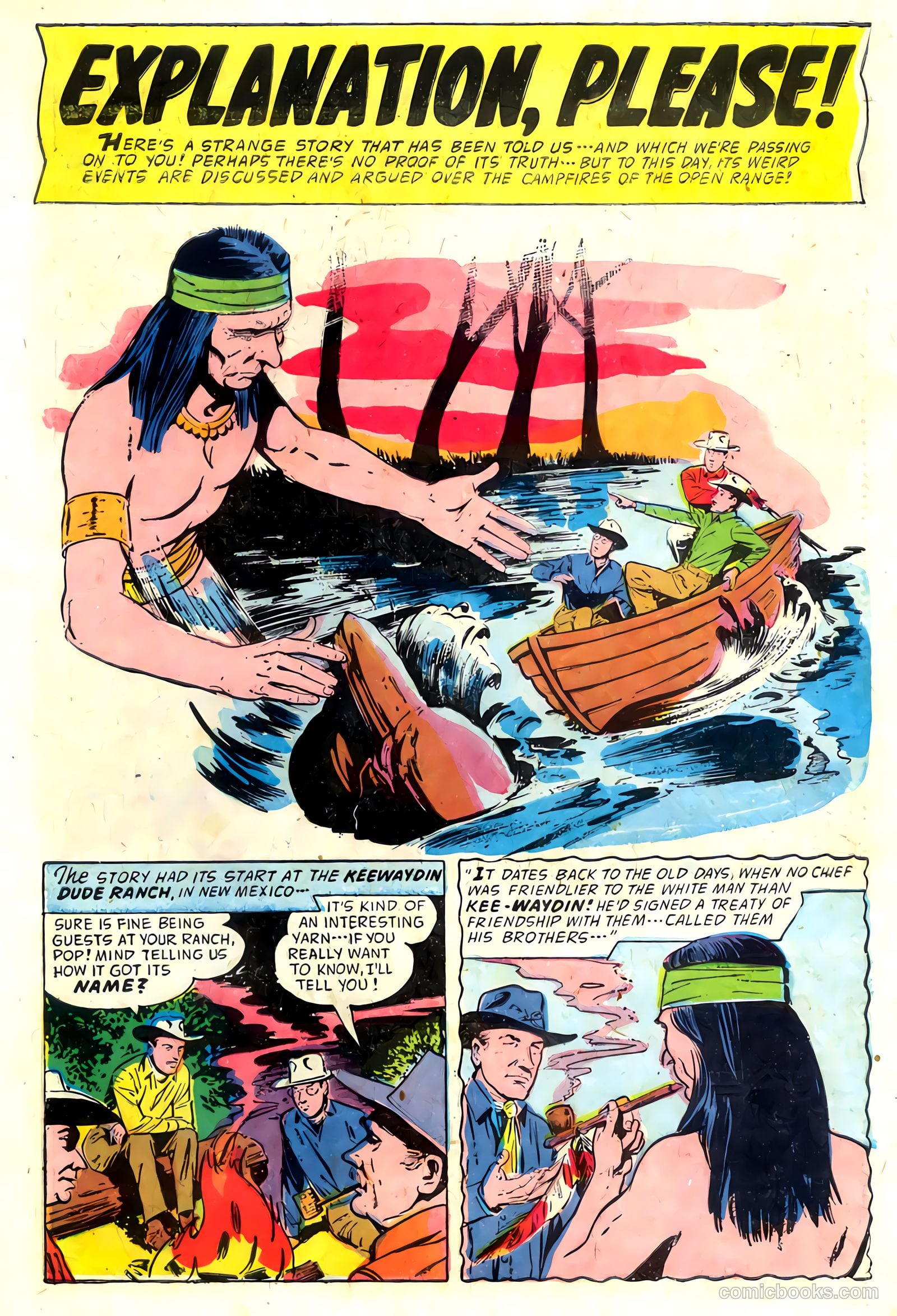 Adventures into the Unknown #92 (1958) — page 29 of 36