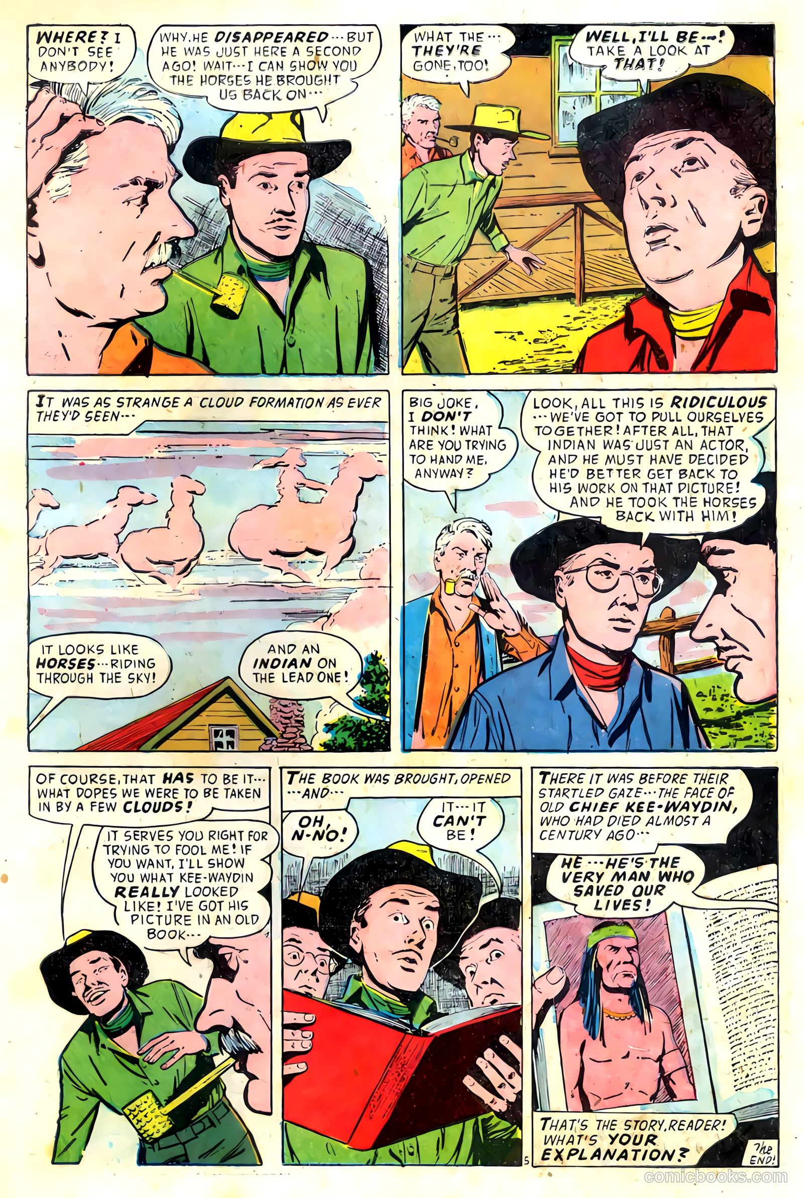 Adventures into the Unknown #92 (1958) — page 33 of 36