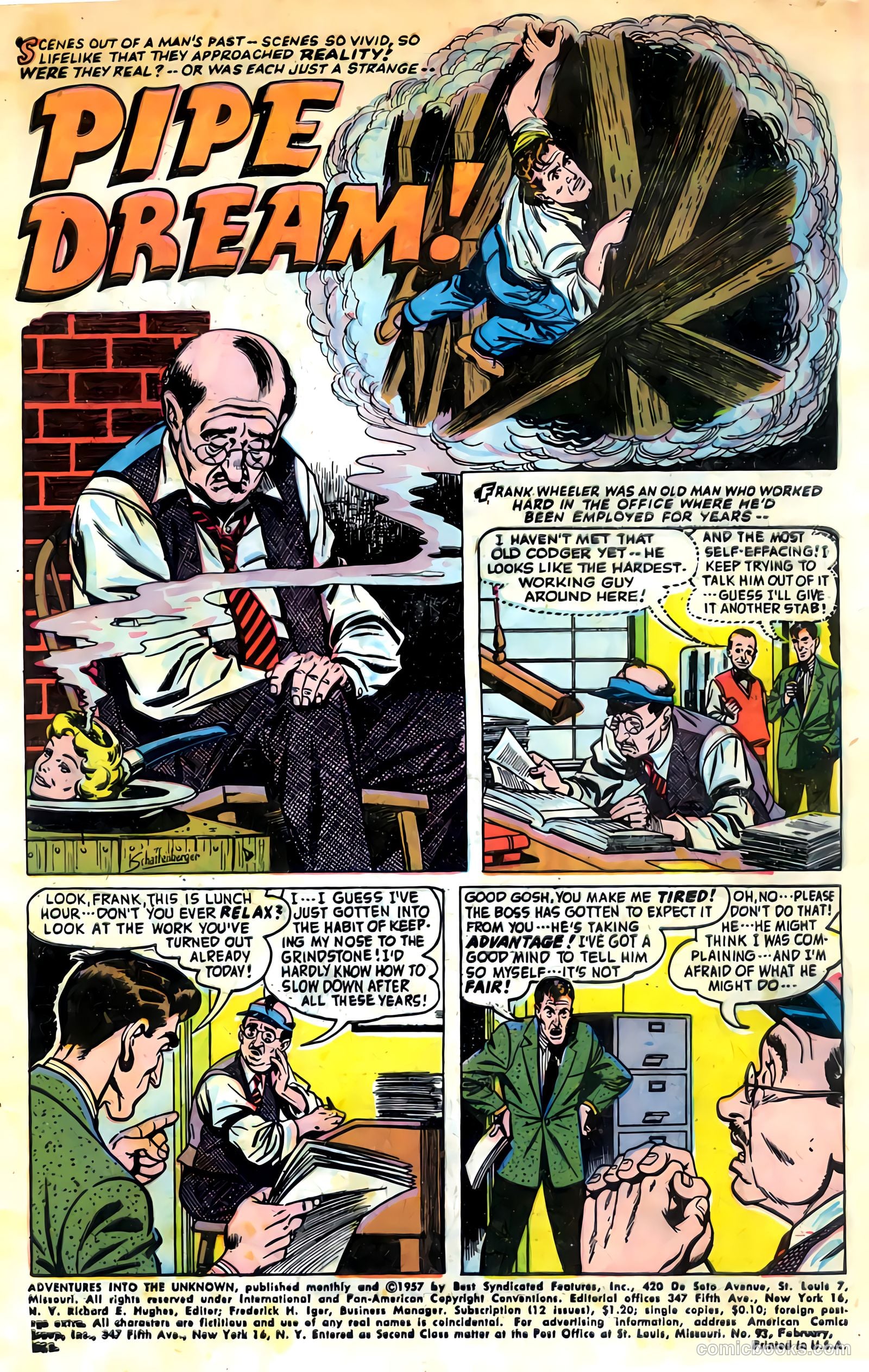 Adventures into the Unknown #93 (1958) — page 3 of 36
