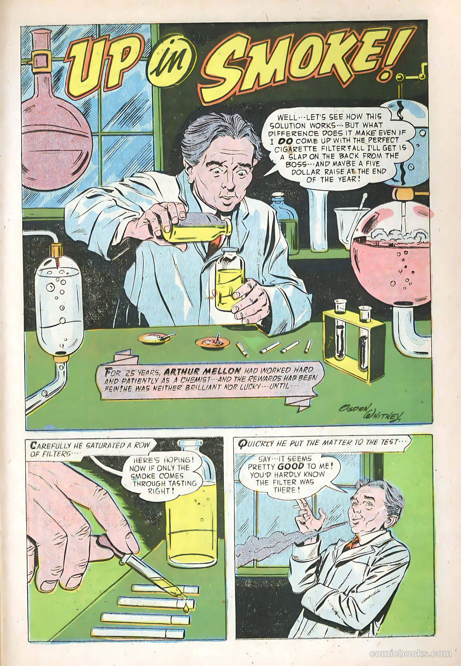 Adventures into the Unknown #95 (1958) — page 21 of 36