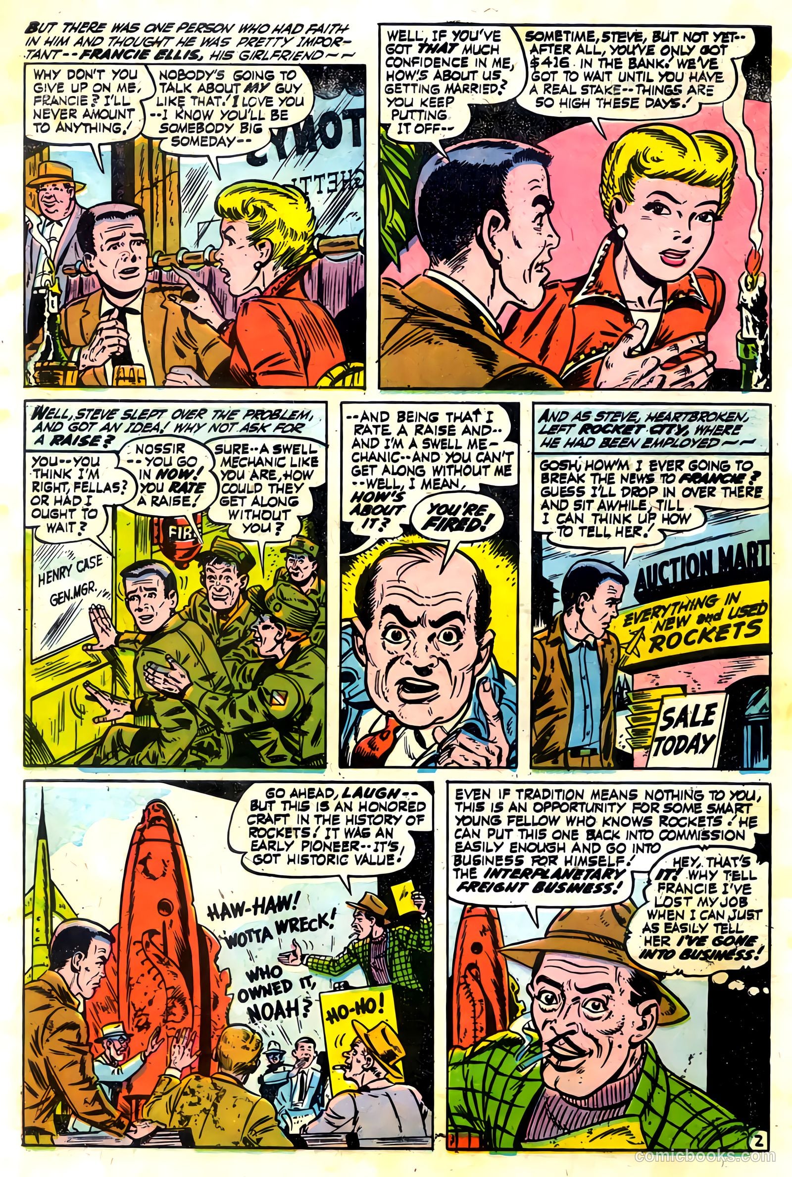 Adventures into the Unknown #96 (1958) — page 4 of 36