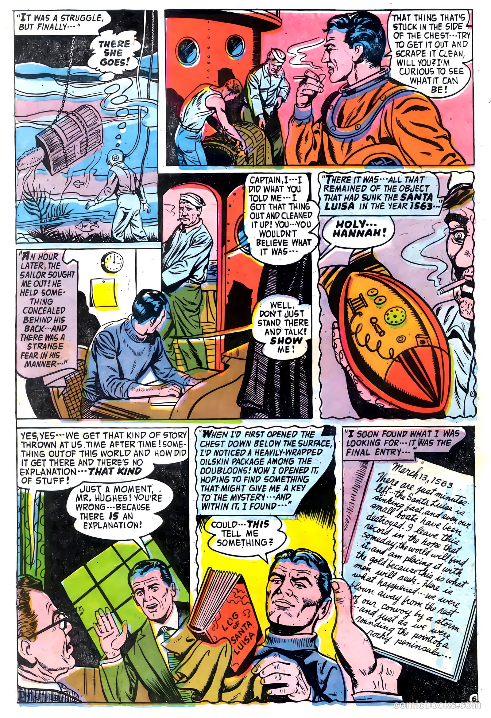 Adventures into the Unknown #96 (1958) — page 28 of 36