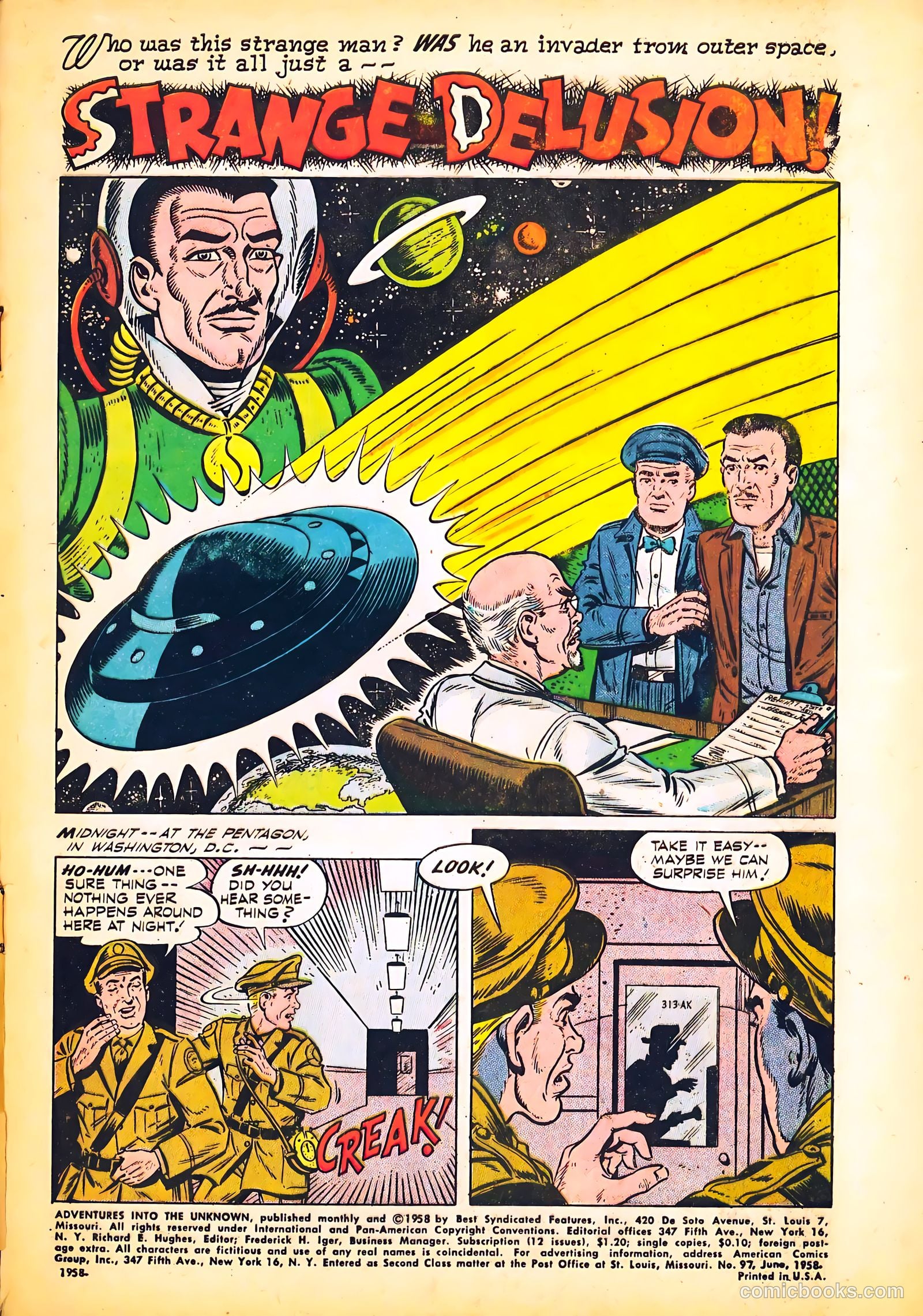 Adventures into the Unknown #97 (1958) — page 3 of 36