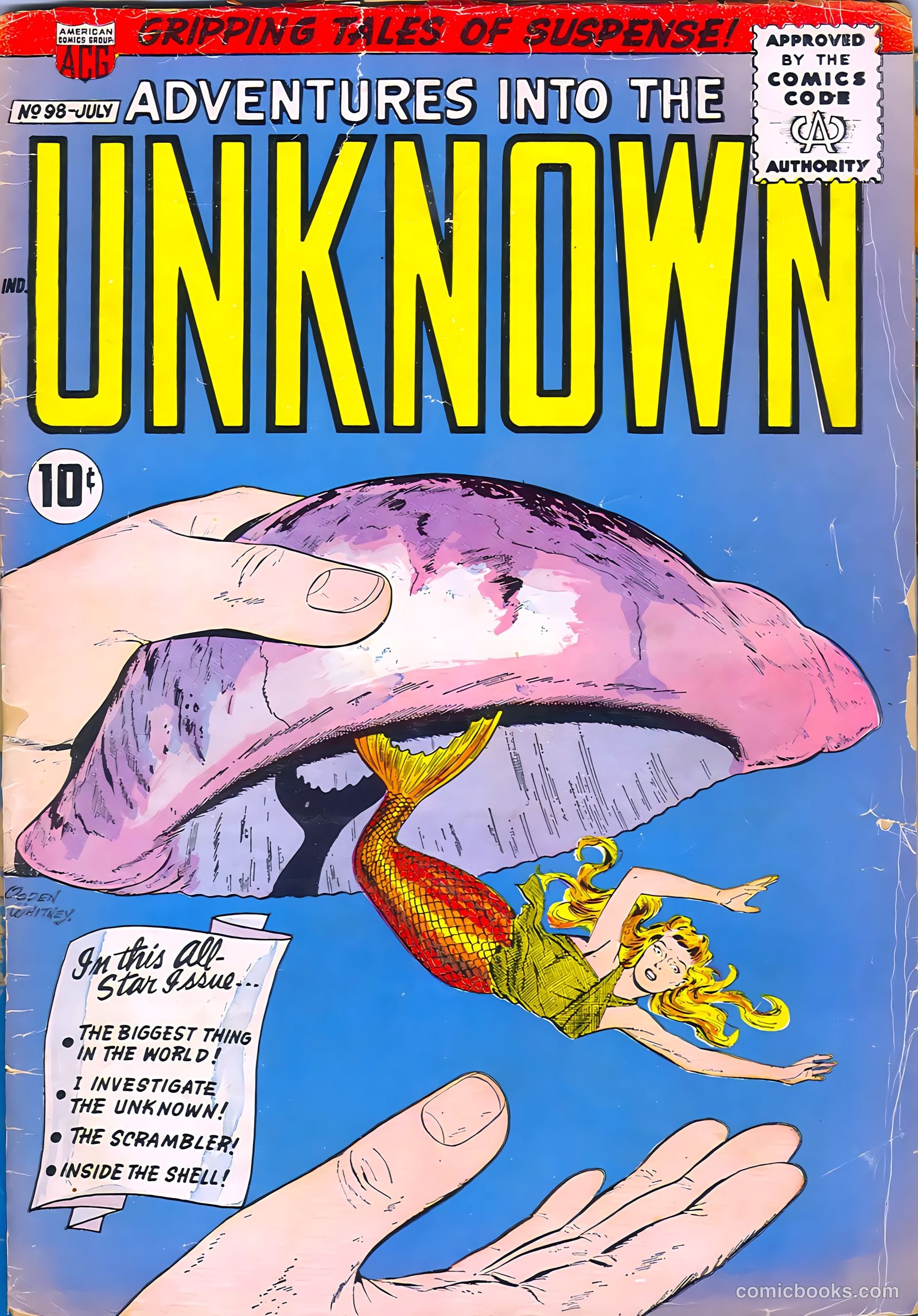 Adventures into the Unknown #98