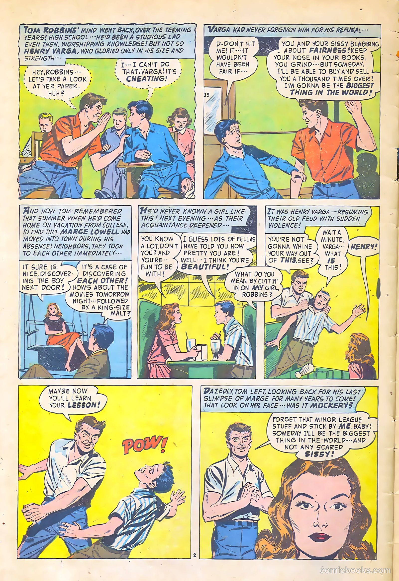 Adventures into the Unknown #98 (1958) — page 4 of 36