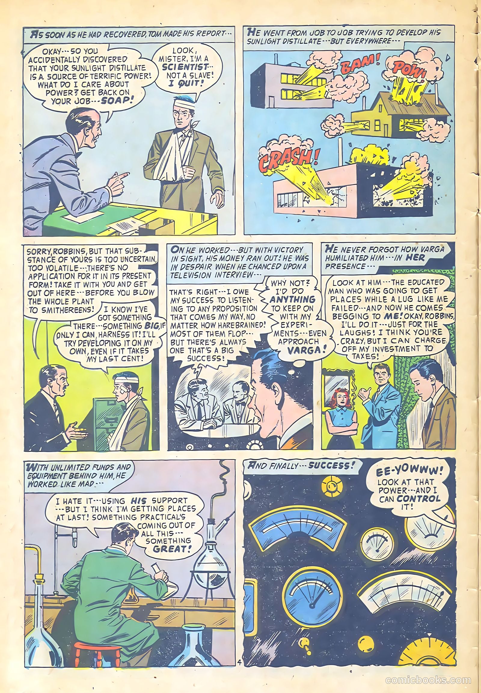 Adventures into the Unknown #98 (1958) — page 6 of 36