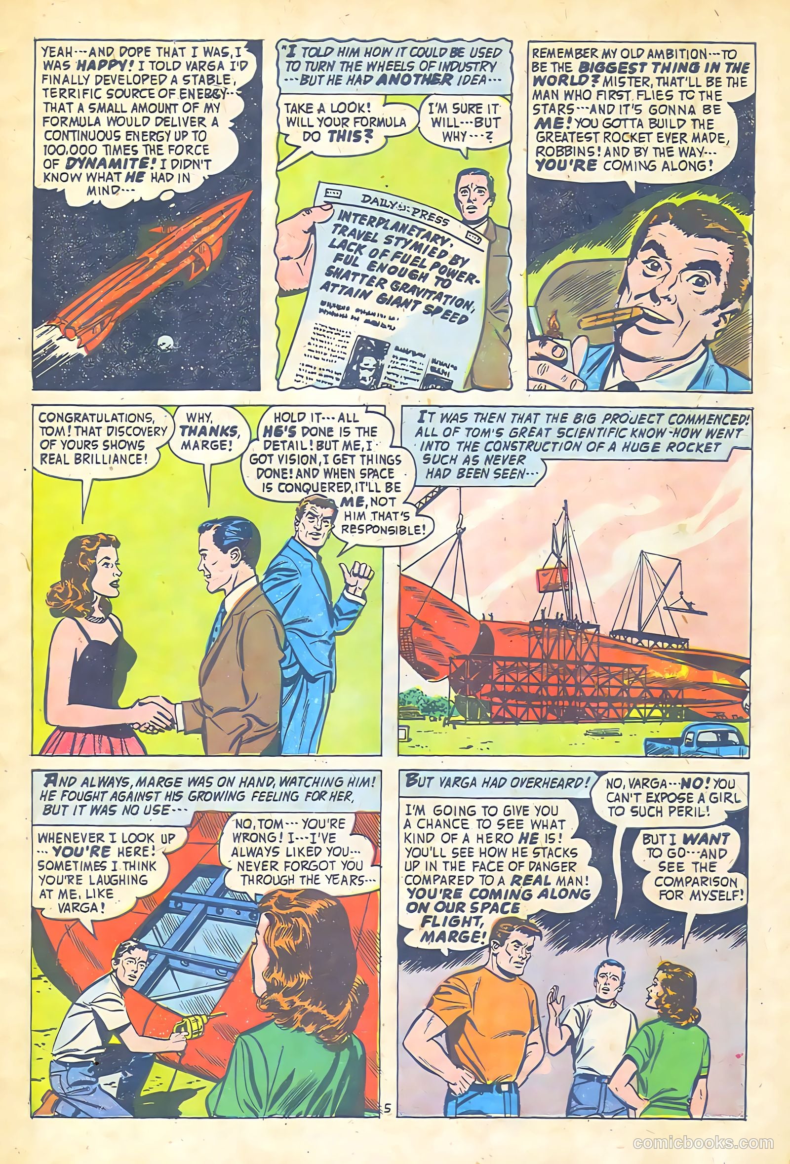 Adventures into the Unknown #98 (1958) — page 7 of 36
